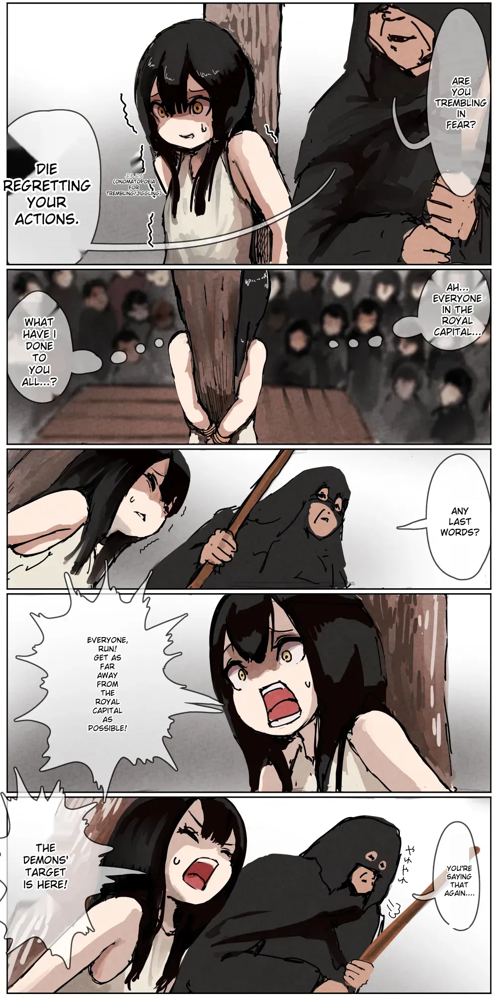 Haiboku Kenshi ~ The story of a woman who was defeated by a samurai Kenshi page 144 - rough translation hentai manga - read online free