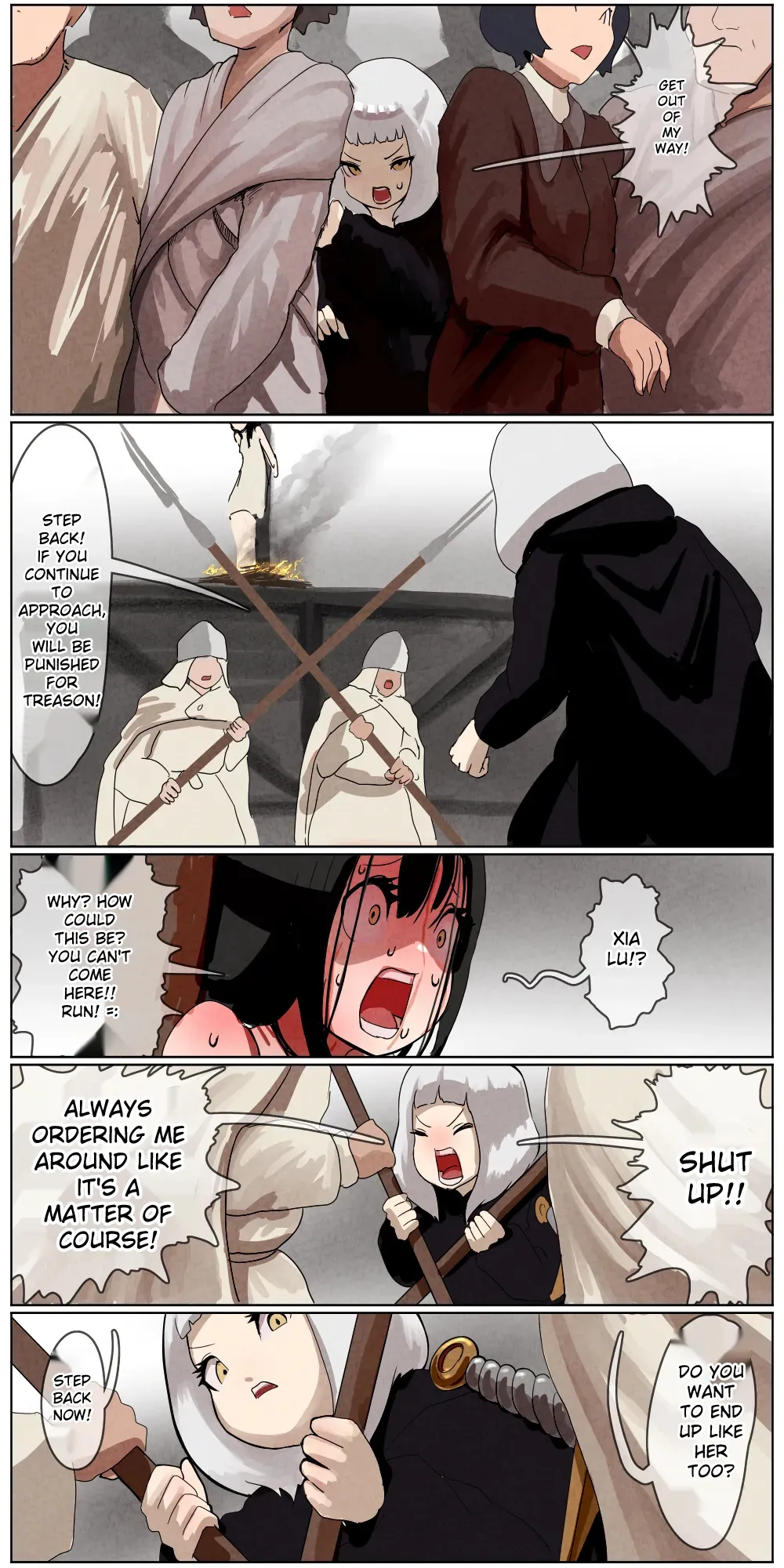 Haiboku Kenshi ~ The story of a woman who was defeated by a samurai Kenshi page 150 original parody - futanari bondage hentai manga - read online free