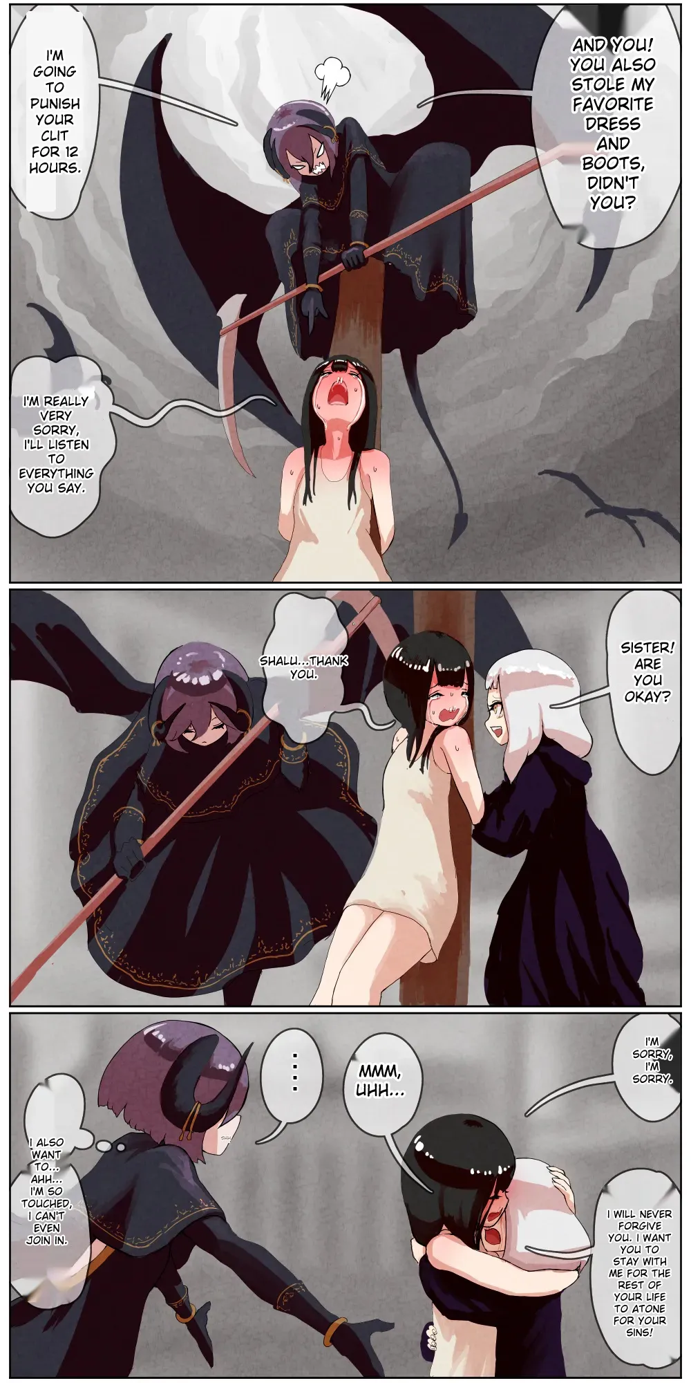 Haiboku Kenshi ~ The story of a woman who was defeated by a samurai Kenshi page 154 - rough translation hentai manga - read online free