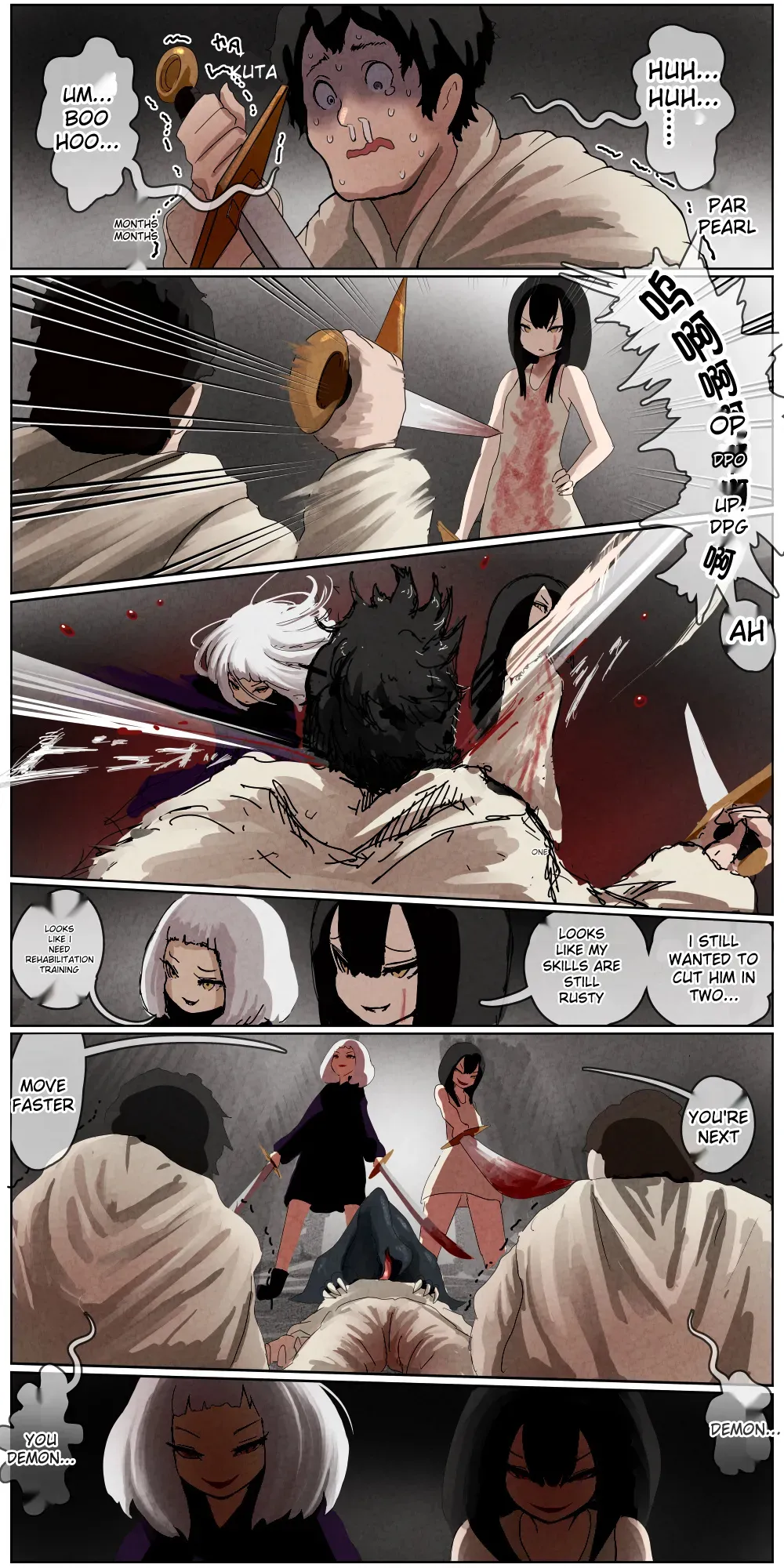 Haiboku Kenshi ~ The story of a woman who was defeated by a samurai Kenshi page 160 original parody - futanari bondage hentai manga - read online free