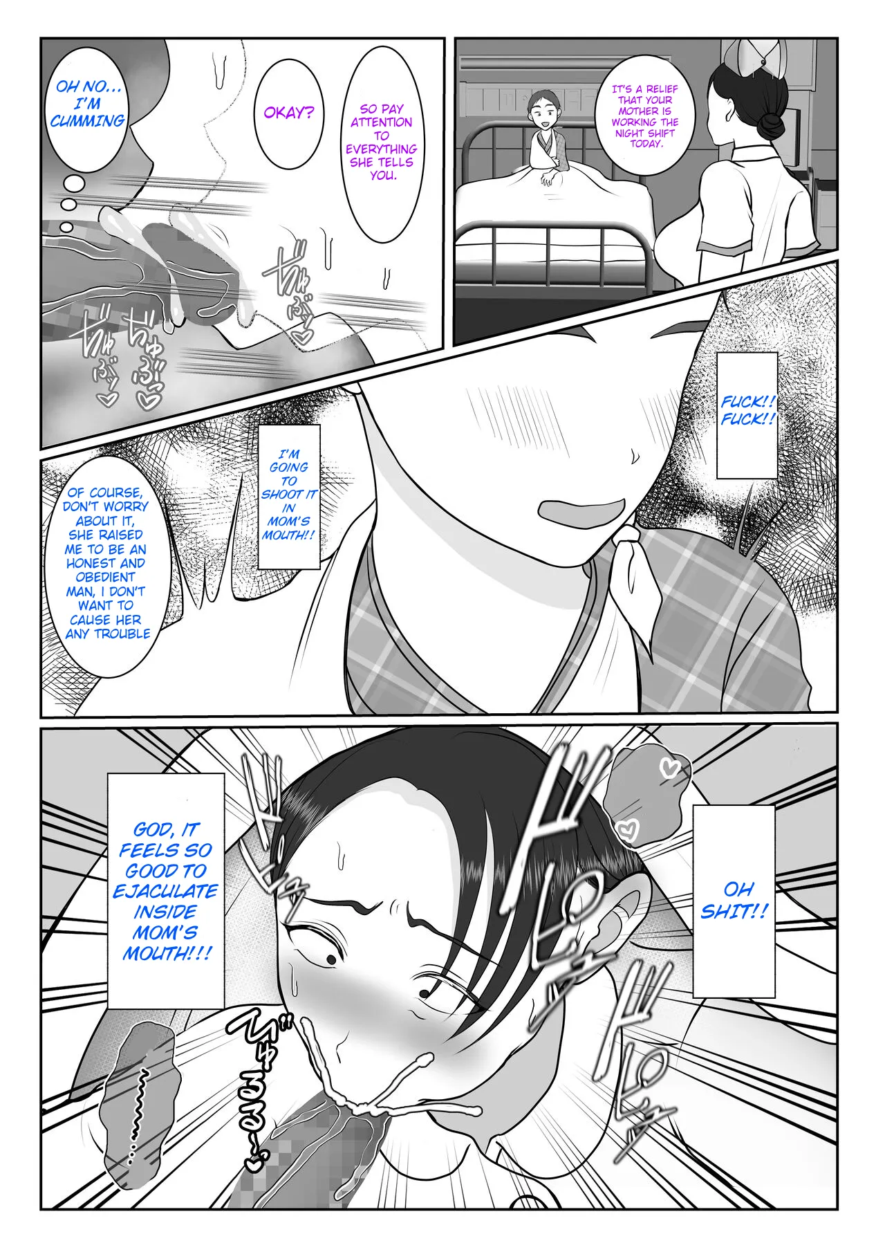 The story of how my stubborn nurse mother became my girlfriend! page 20 original parody - sole female sole male hentai manga - read online free