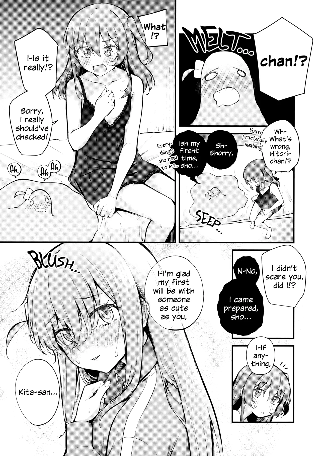 (Kessoku Rock! 10) [Kitaku Jikan (Kitaku)] Meguriai Tokyo ~Les Fuuzoku e Iku.~ | Tokyo Encounter: Visiting a Lesbian Brothel (Bocchi the Rock!) [English] - Page 10