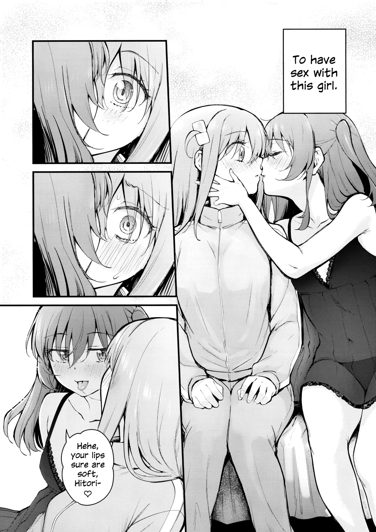 (Kessoku Rock! 10) [Kitaku Jikan (Kitaku)] Meguriai Tokyo ~Les Fuuzoku e Iku.~ | Tokyo Encounter: Visiting a Lesbian Brothel (Bocchi the Rock!) [English] - Page 9