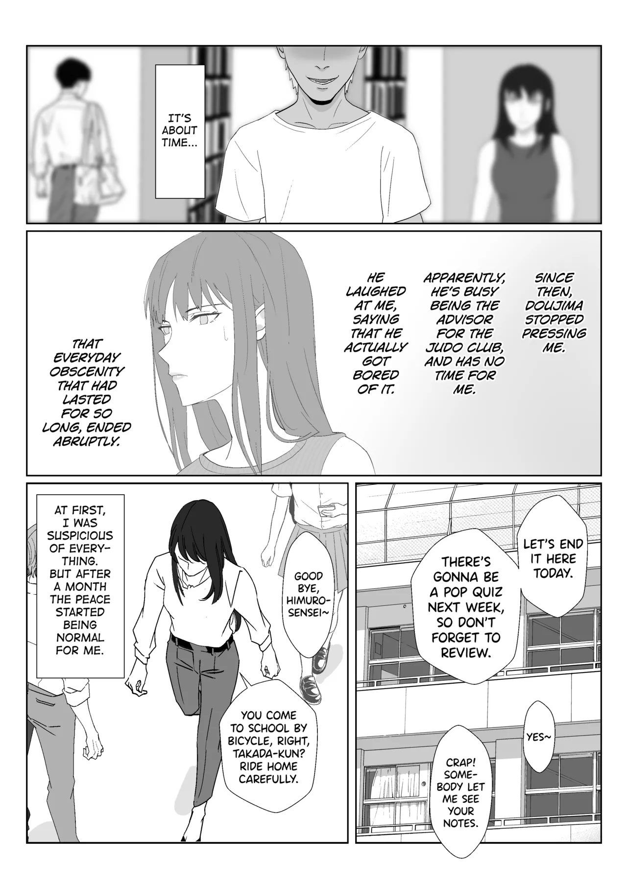 Himuro Keika wa DQN kyoushi ni wakaraserareru!? 2 page 67 original parody - cunnilingus emotionless sex hentai manga - read online free