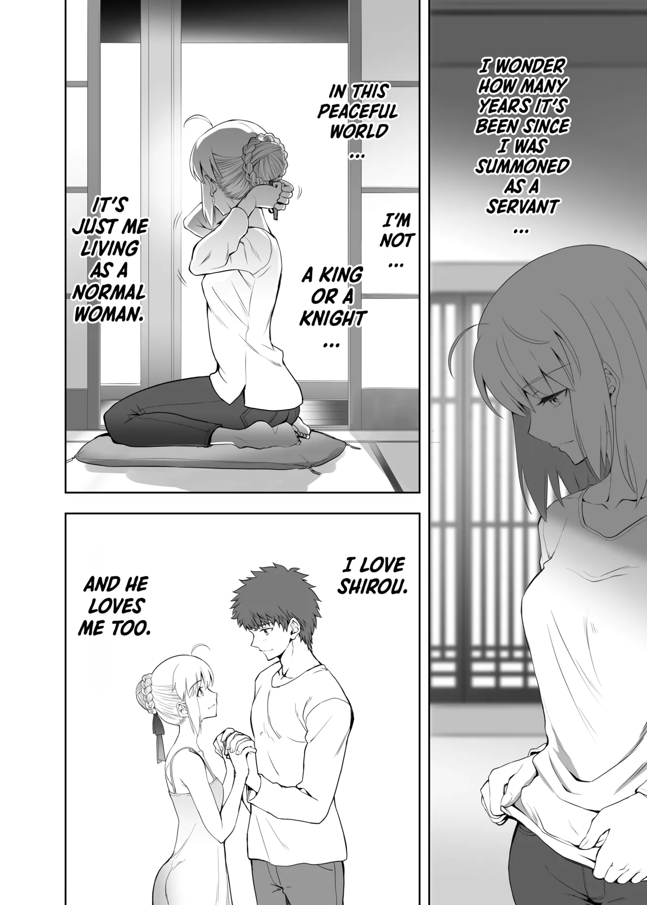 SABER COMPLEX 2 page 11 featuring saber fate stay night parody - sole female sole male hentai manga - read online free