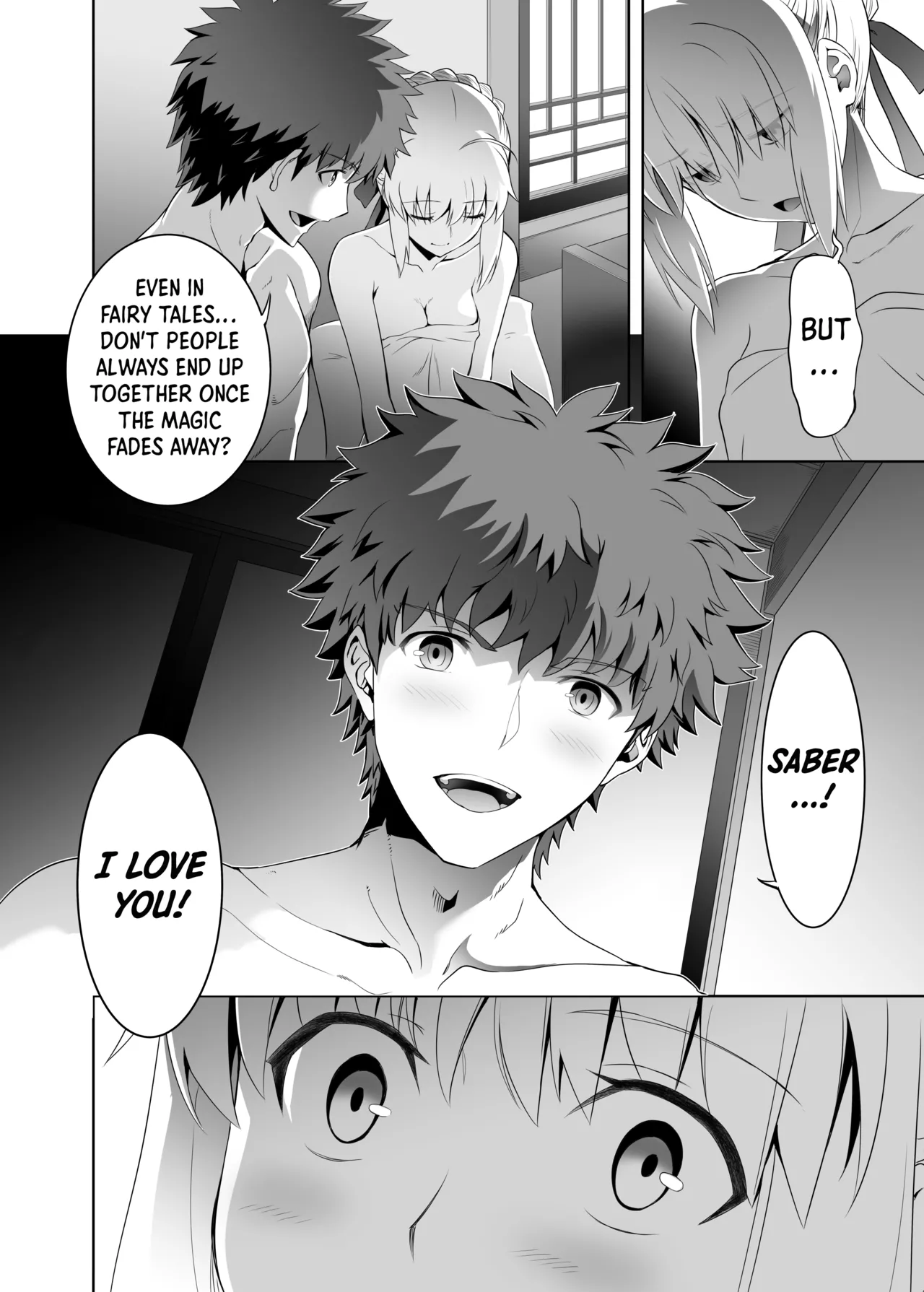 SABER COMPLEX 2 page 37 featuring shirou emiya fate stay night parody - sole female sole male hentai manga - read online free