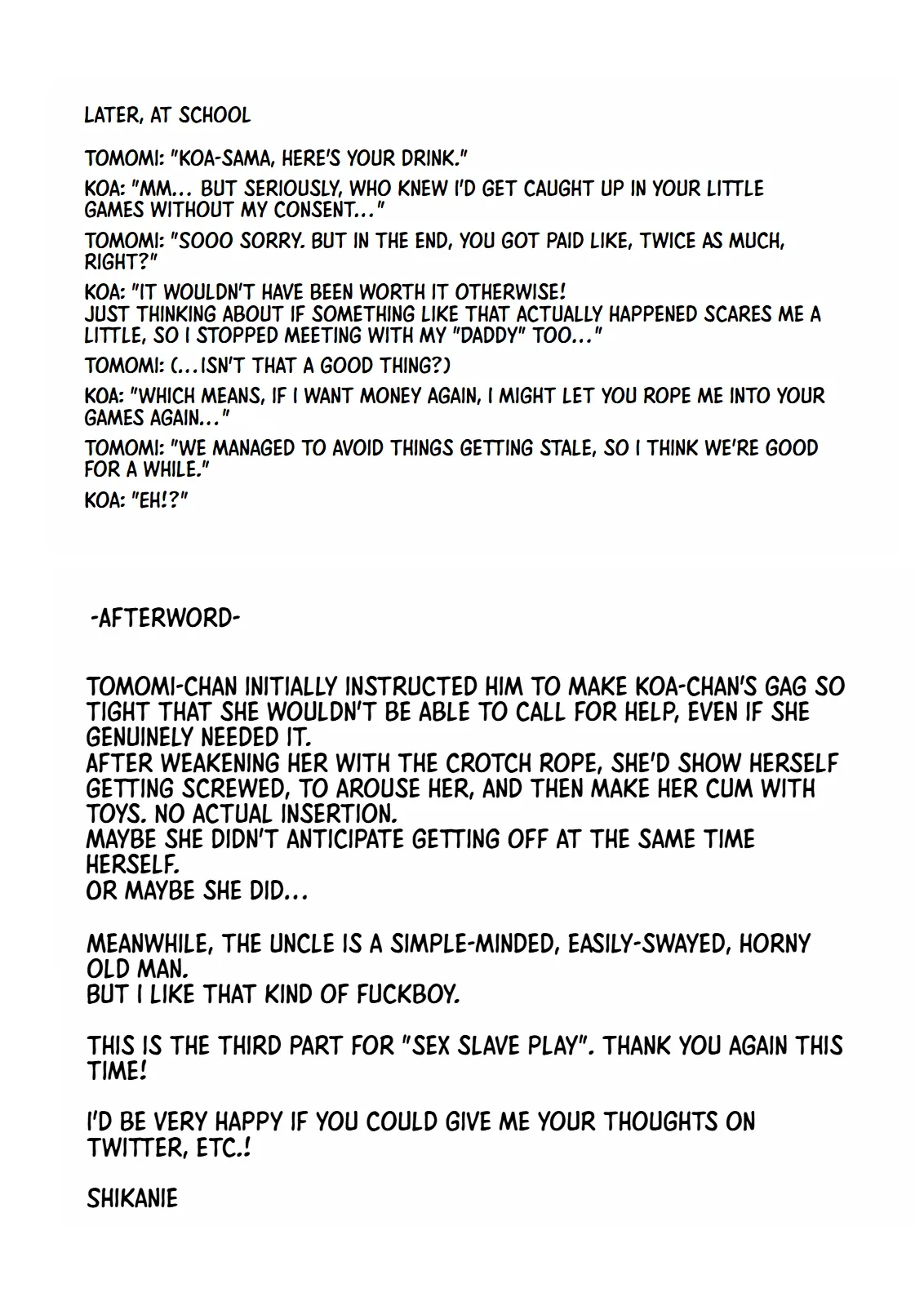 Seidō Gokko 3 | Sex Slave Play 3 - Page 22