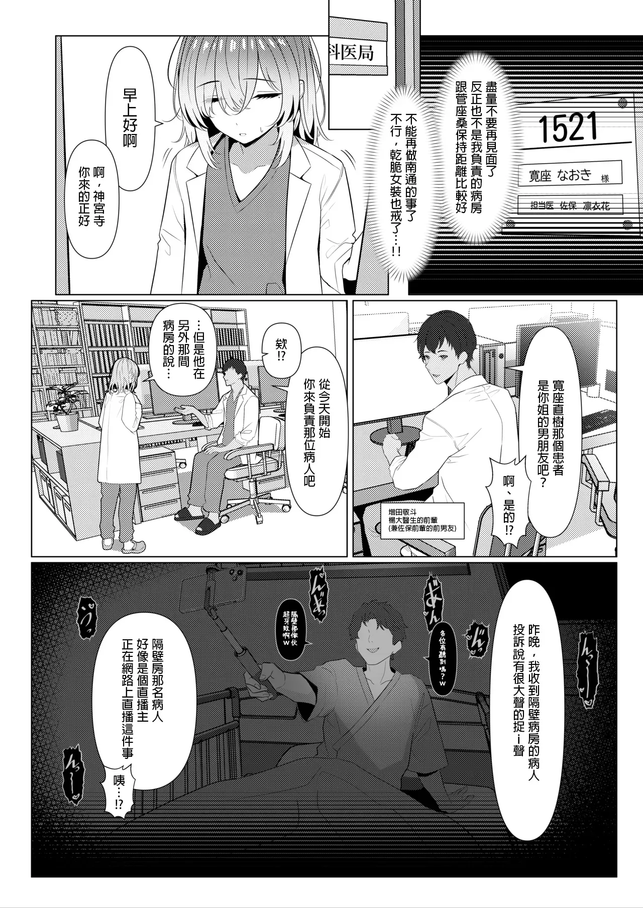 Page 3 of 陽大醫生的雌化病歷 病院篇④