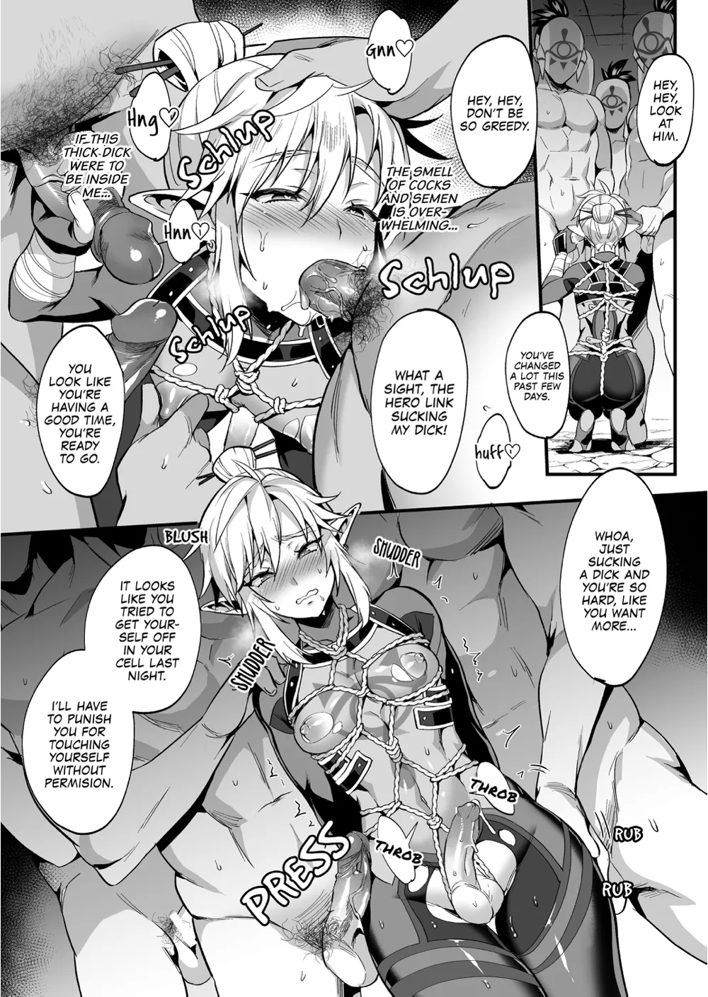 [Morittokoke (Morikoke)] Eiketsu Ninja Gaiden ~Haiboku Hen~ The Legend of Zelda dj [Eng] {Decensored} - Page 18