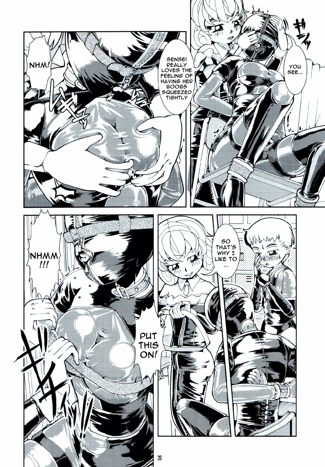 Fetish Academy page 20 original parody - gag femdom hentai manga - read online free