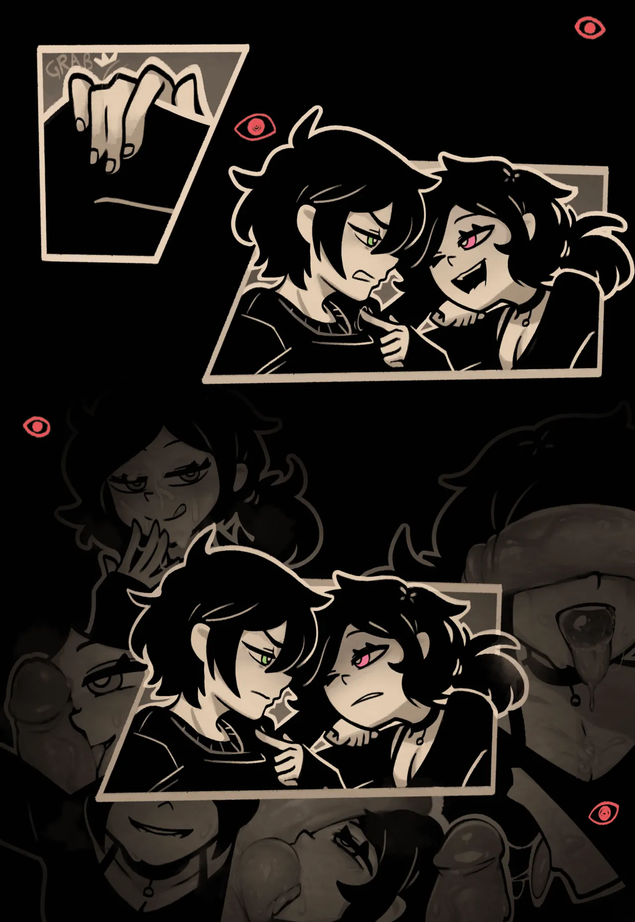 Coffin Of Andy And Leyley: Descent Route | 安迪和莉莉的棺材：堕落路线 page 64 featuring ashley graves the coffin of andy and leyley parody - sole female sole male hentai manga - read online free