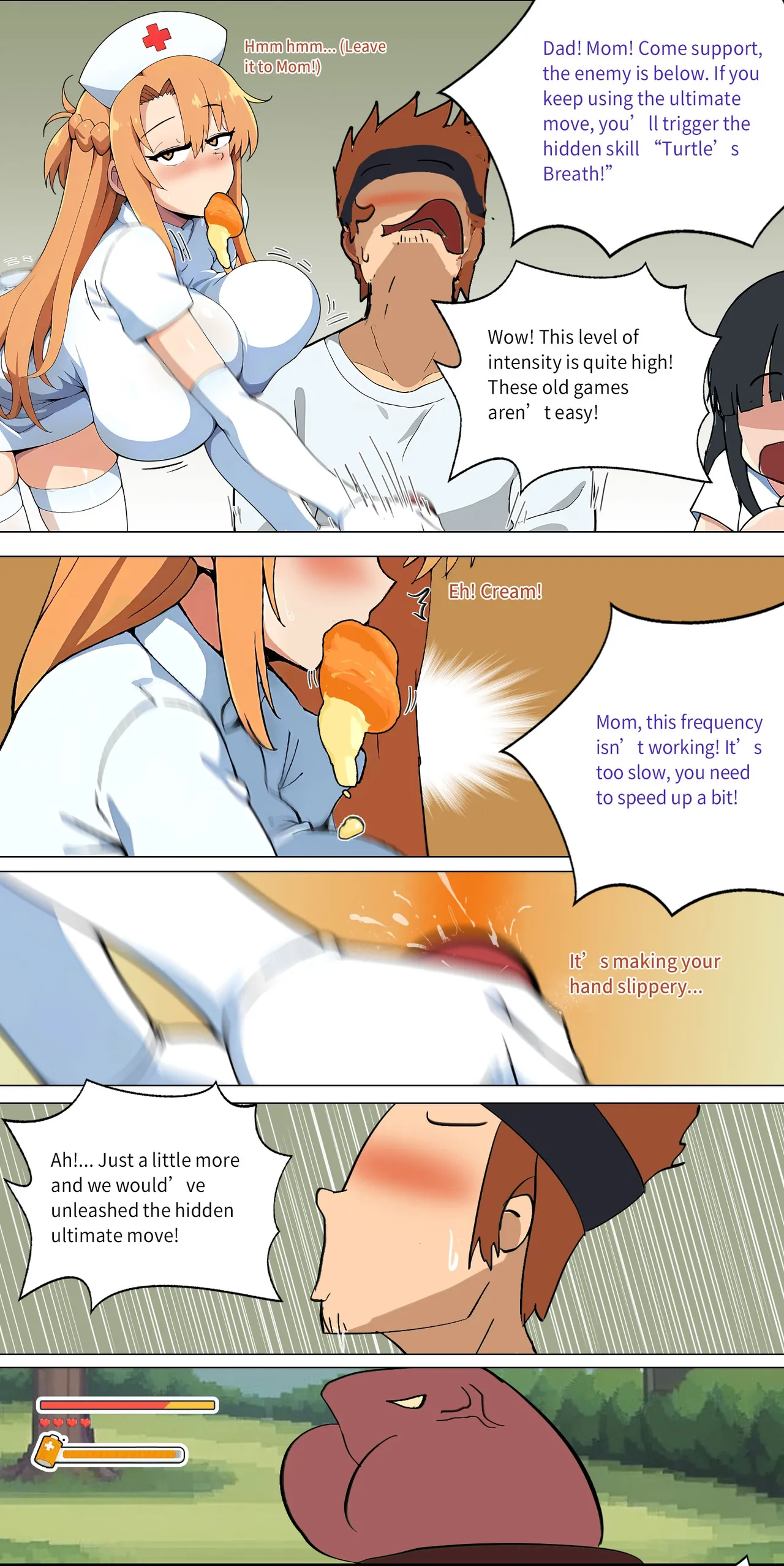 Asuna family 1-27 page 98 featuring ryoutarou tsuboi | klein sword art online parody - full color big breasts hentai manga - read online free