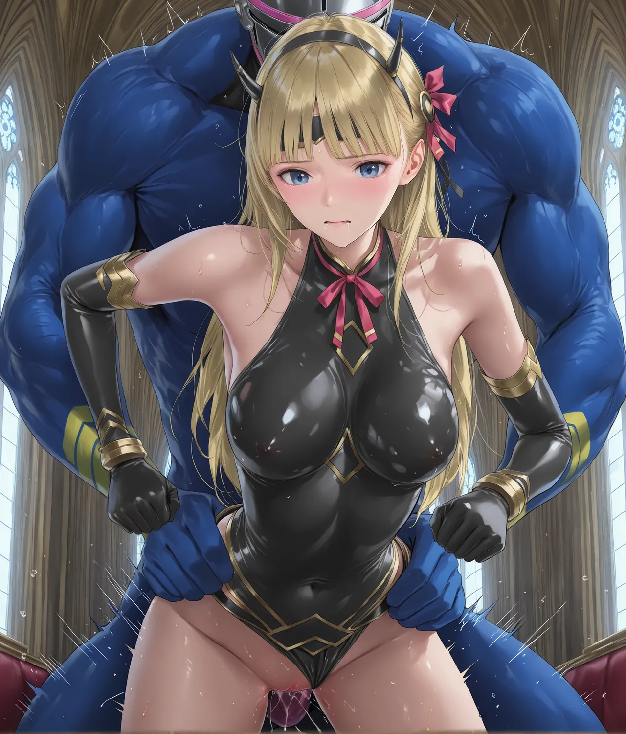 [ppkkmoon X BackyourLuck (mogO-721)] ヒロイン敗辱〜5人の敵に代わるがわる〜 EX !! 去馬塞克及補圖 (De-mosaic and add-image) Heroine Haijoku ~5-nin no Teki ni Kawarugawaru~ | Heroine Violation: Swapped Between 5 Enemies[Chinese][with 雷电将军汉化] page 277 original parody - bestiality monster hentai manga - read online free