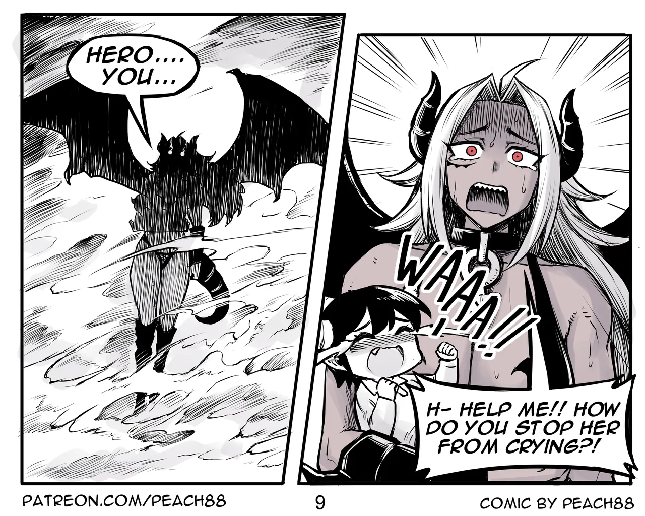 Demon King GF page 28 original parody - milf unusual teeth hentai manga - read online free