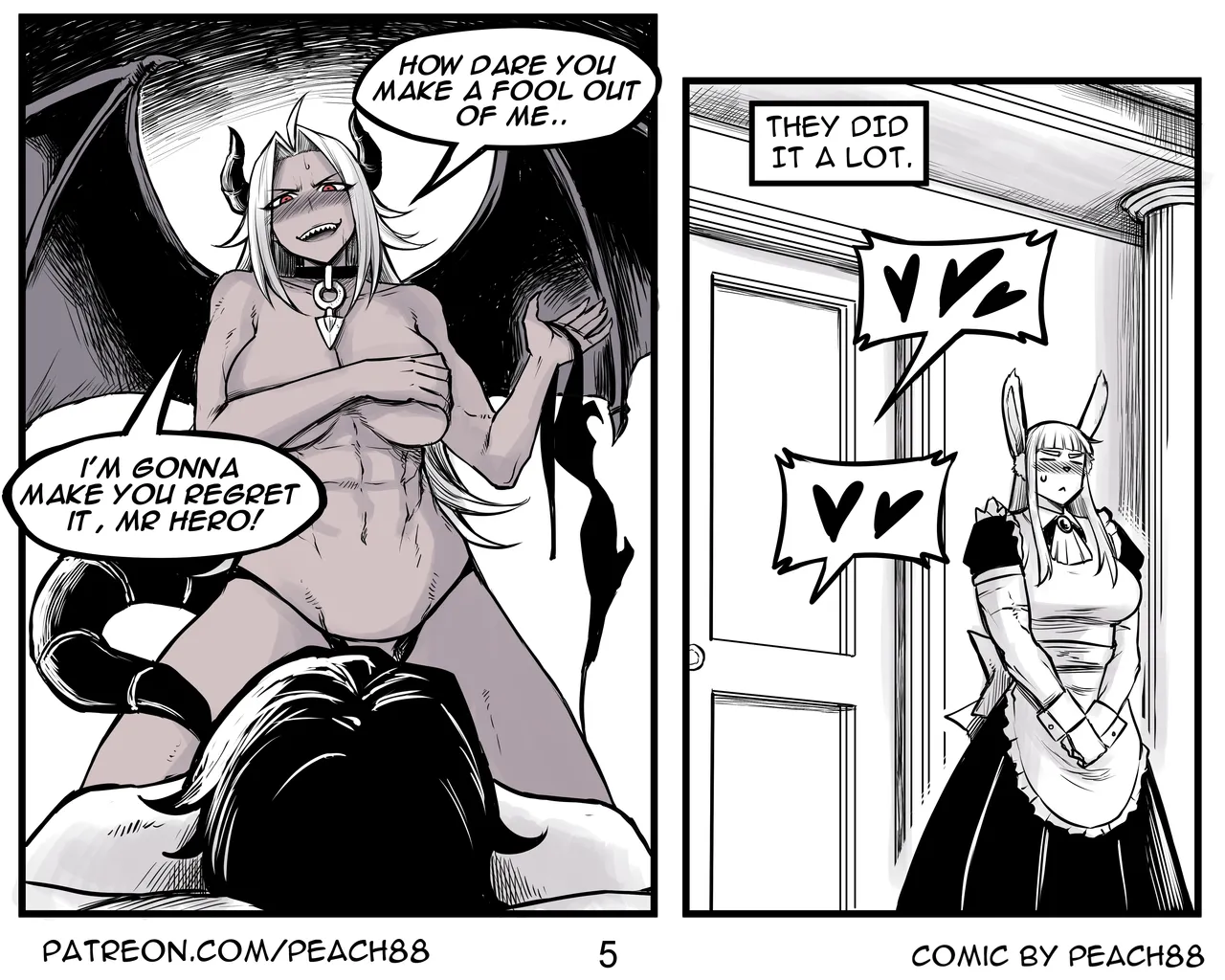 Demon King GF page 34 original parody - sole female sole male hentai manga - read online free