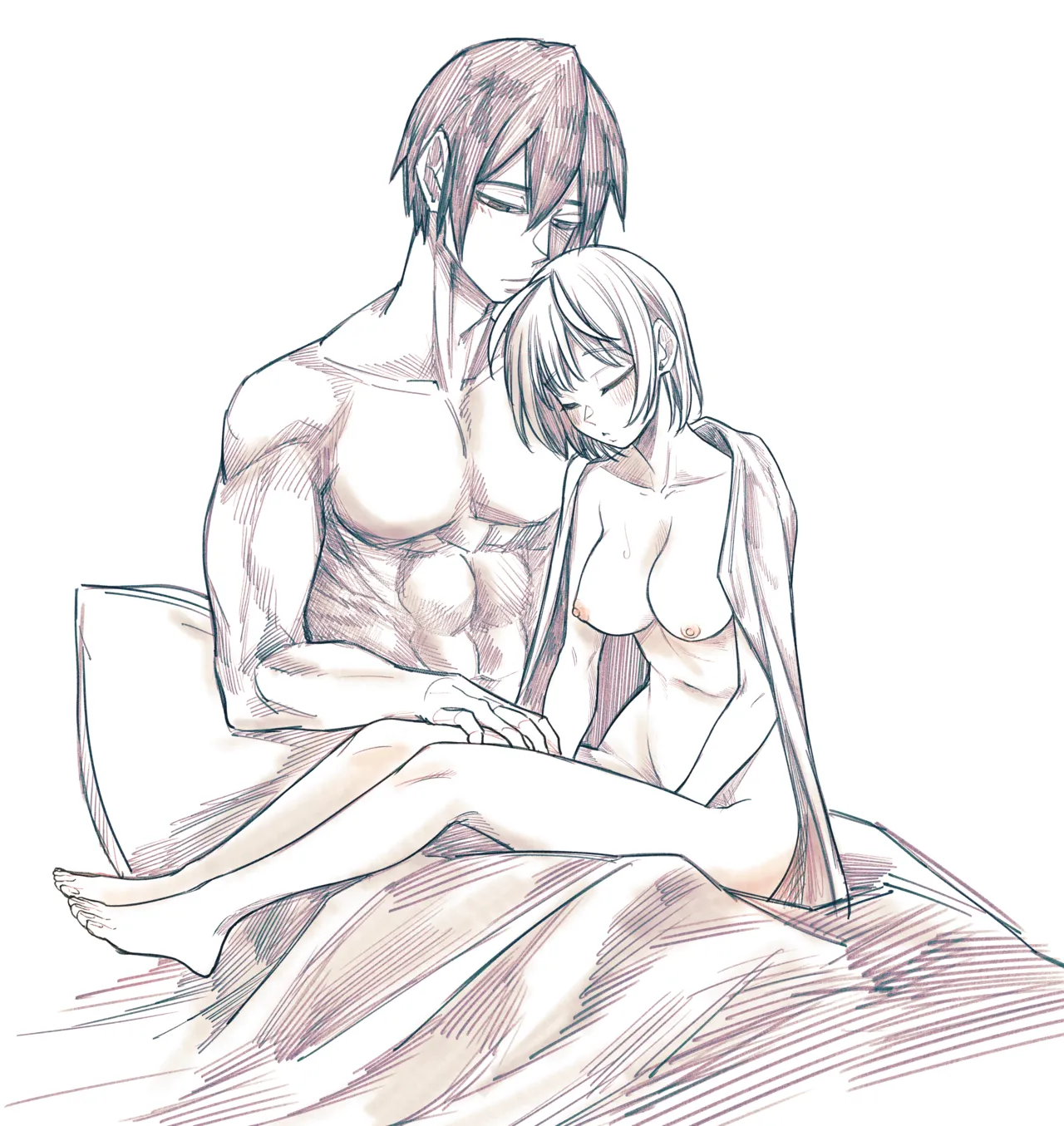 Brainrot Girlfriend page 45 original parody - sole female sole male hentai manga - read online free