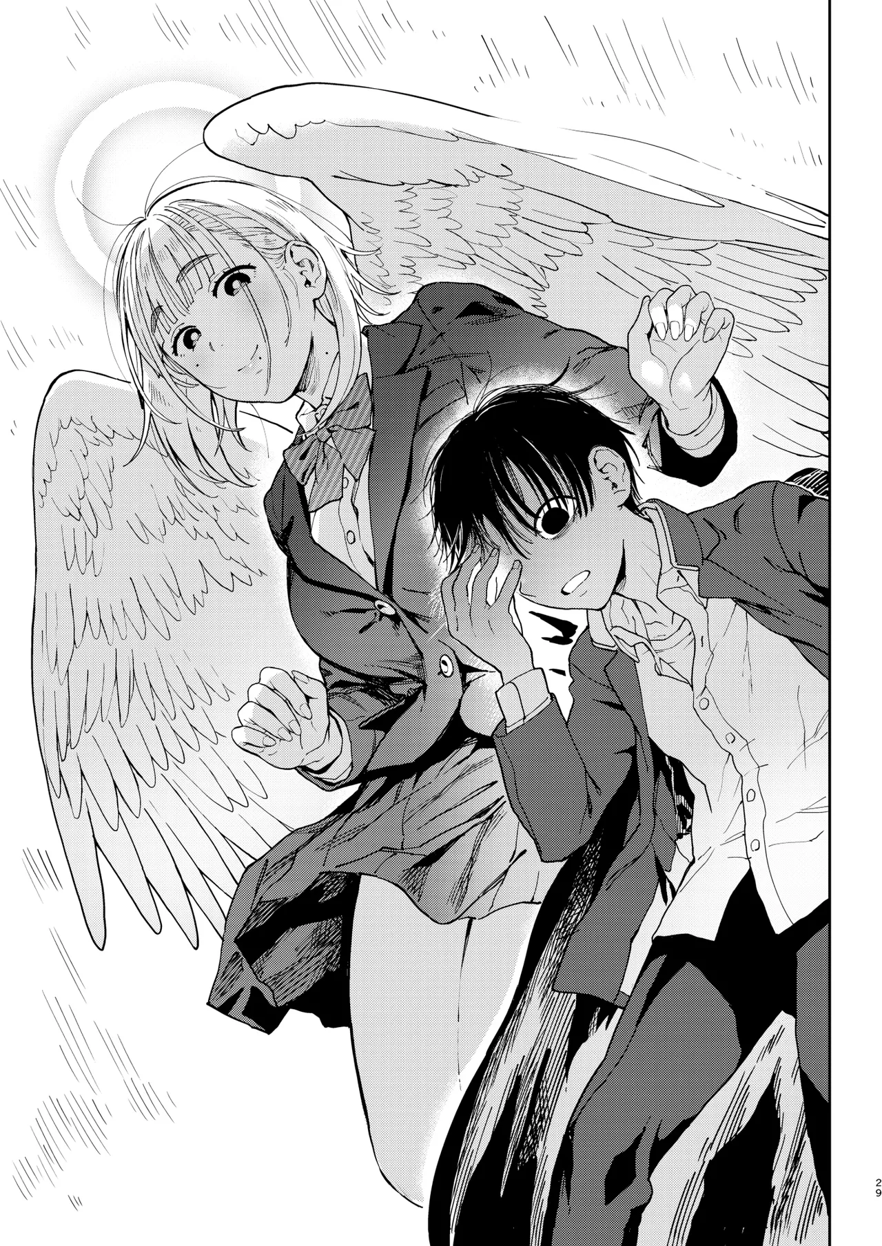 Archangel Ziolin page 29 original parody - kissing wings hentai manga - read online free