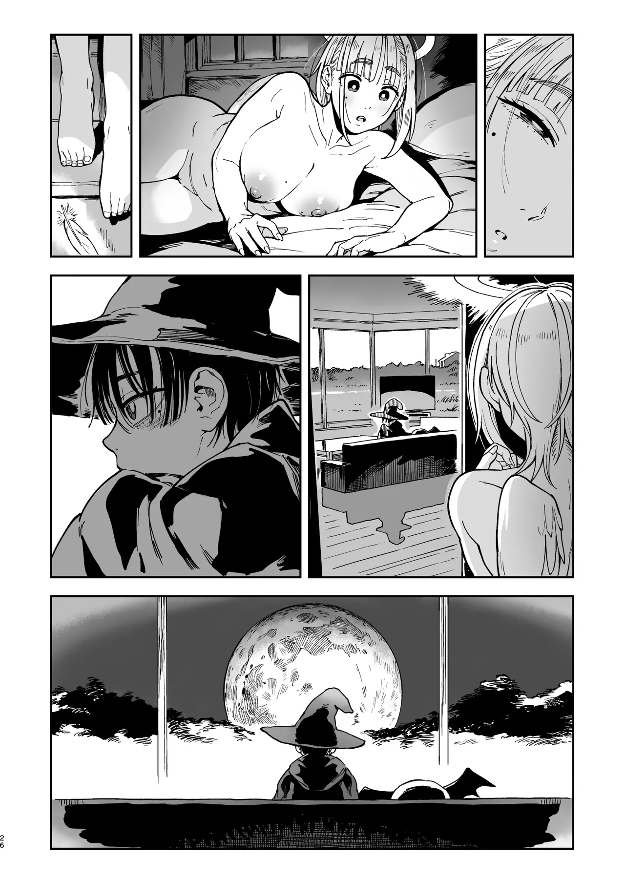 Archangel Ziolin page 78 original parody - kissing wings hentai manga - read online free