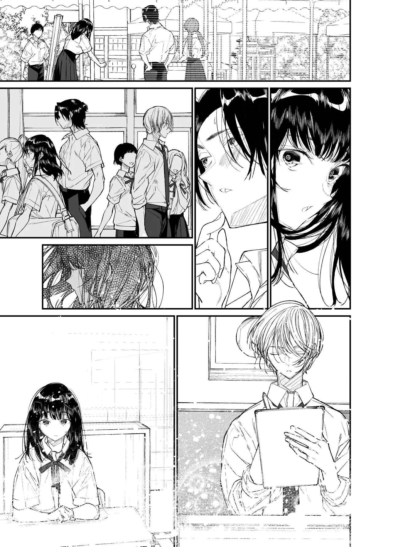 [Hayaku JK ni Naritai (Asakawa)] Gravity ~Soushuuhen~ i to eye to Ai no Hanashi [Digital] page 115 original parody - sole female schoolgirl uniform hentai manga - read online free