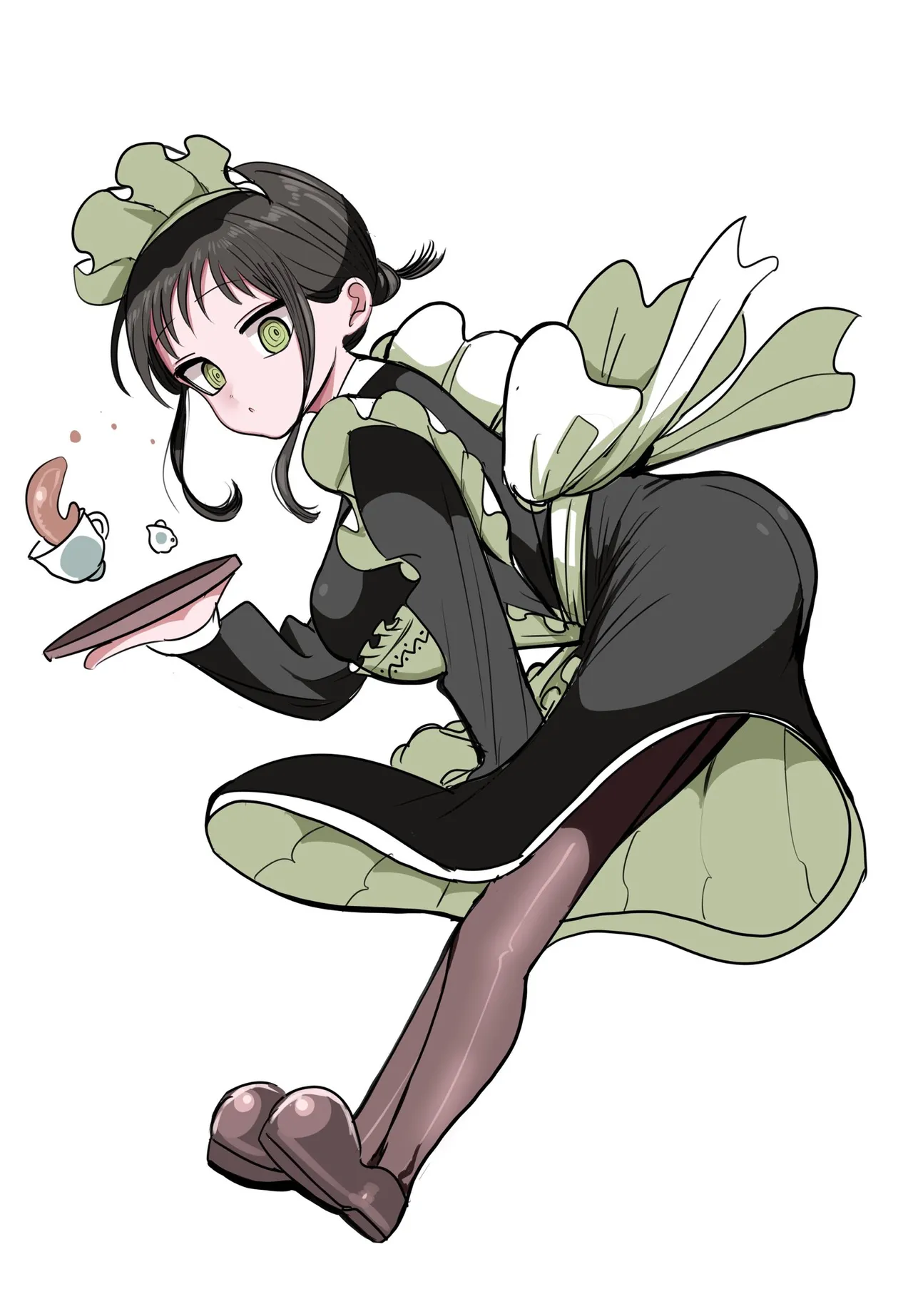 Doukyuusei Maid page 35 original parody - full color swimsuit hentai manga - read online free