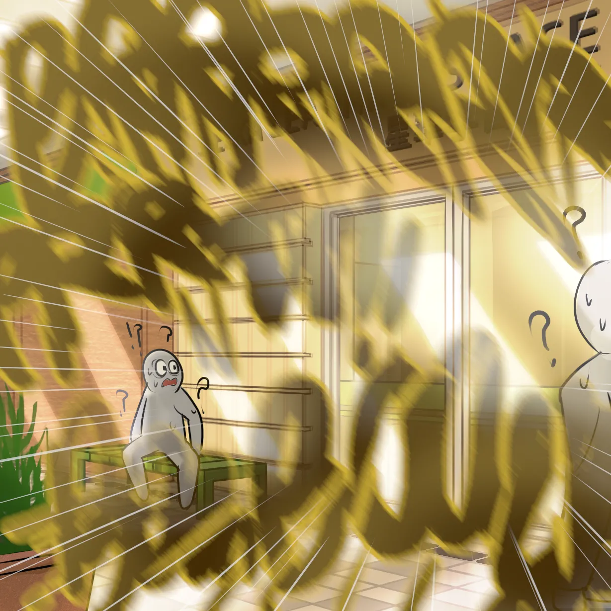 Library Silent goes wrong page 14 - farting full color hentai manga - read online free