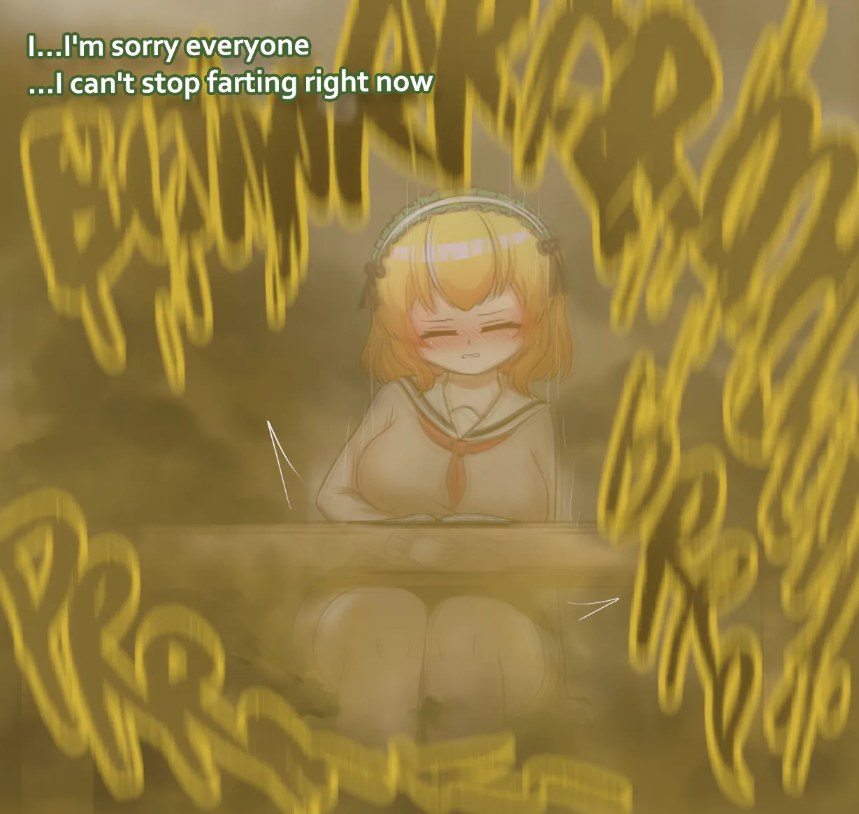 Library Silent goes wrong page 15 - farting full color hentai manga - read online free