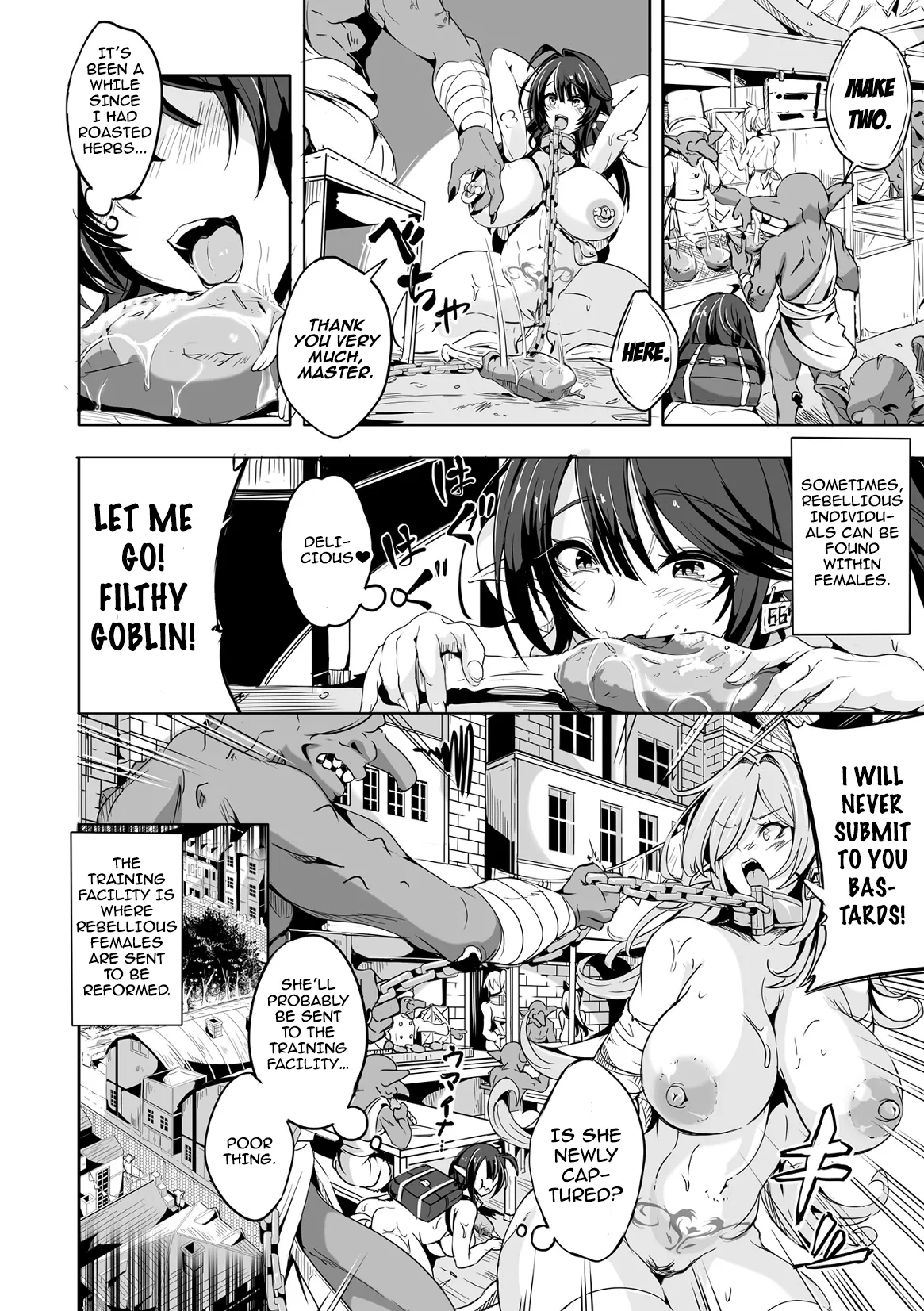 Kooni no Kuni no Mesu Elf Bangaihen | Female Elves of the Goblin Country Side Story page 10 full