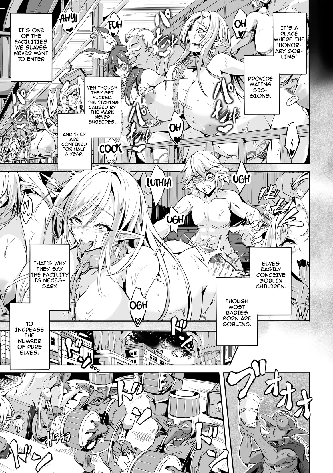 Kooni no Kuni no Mesu Elf Bangaihen | Female Elves of the Goblin Country Side Story page 11 full