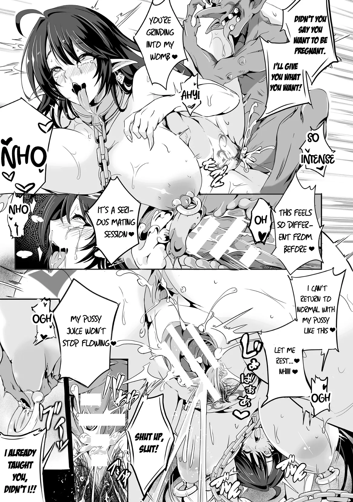 Kooni no Kuni no Mesu Elf Bangaihen | Female Elves of the Goblin Country Side Story page 25 full