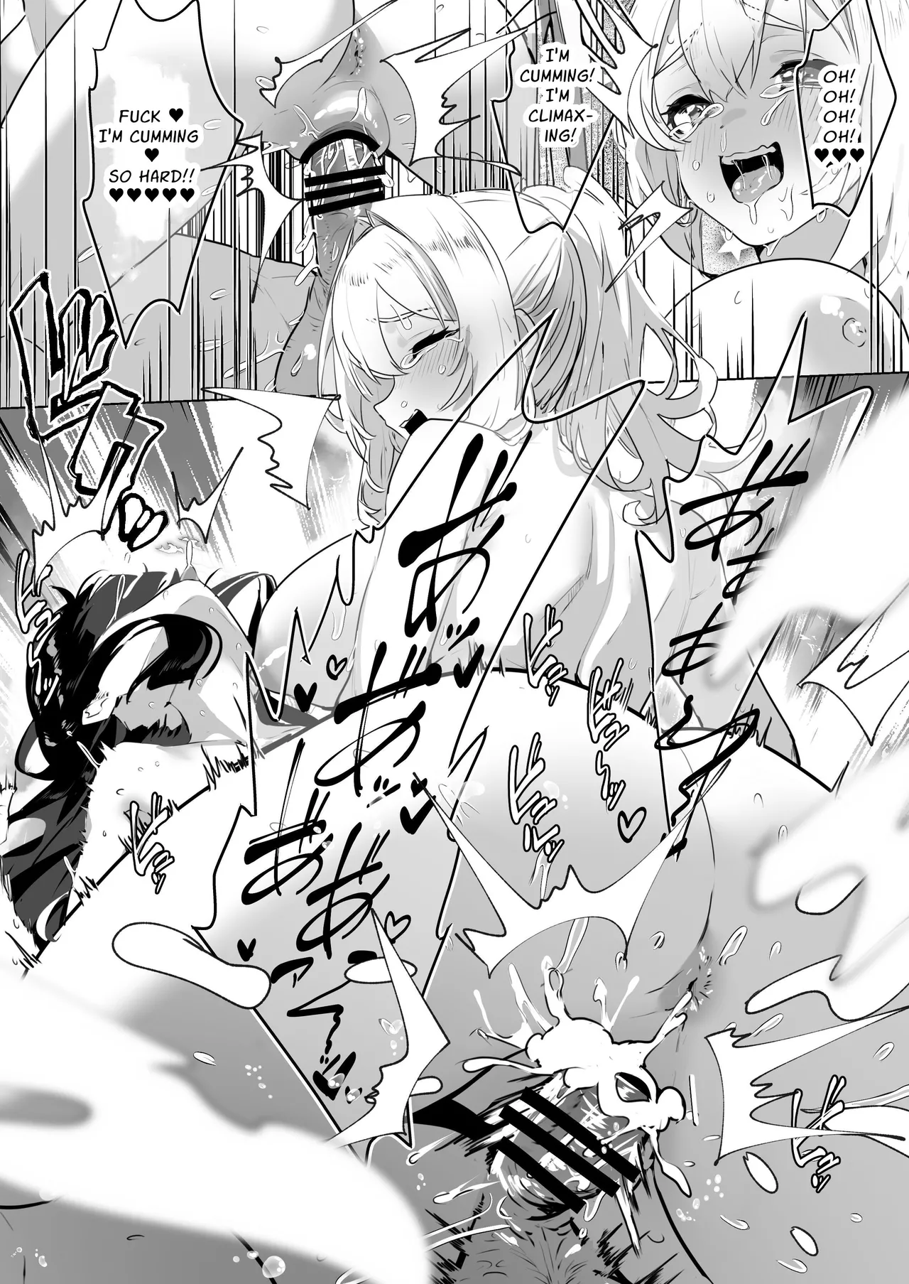 Futanari Akuyaku Reijou ni Tensei shita no de Otomege no Heroine o Kouryaku Shimasu 2 | I've Been Reincarnated As A Futanari Villainess, So I'm Conquering The Heroine Of The Otome Game 2 page 22 original parody - sole female big penis hentai manga - read online free