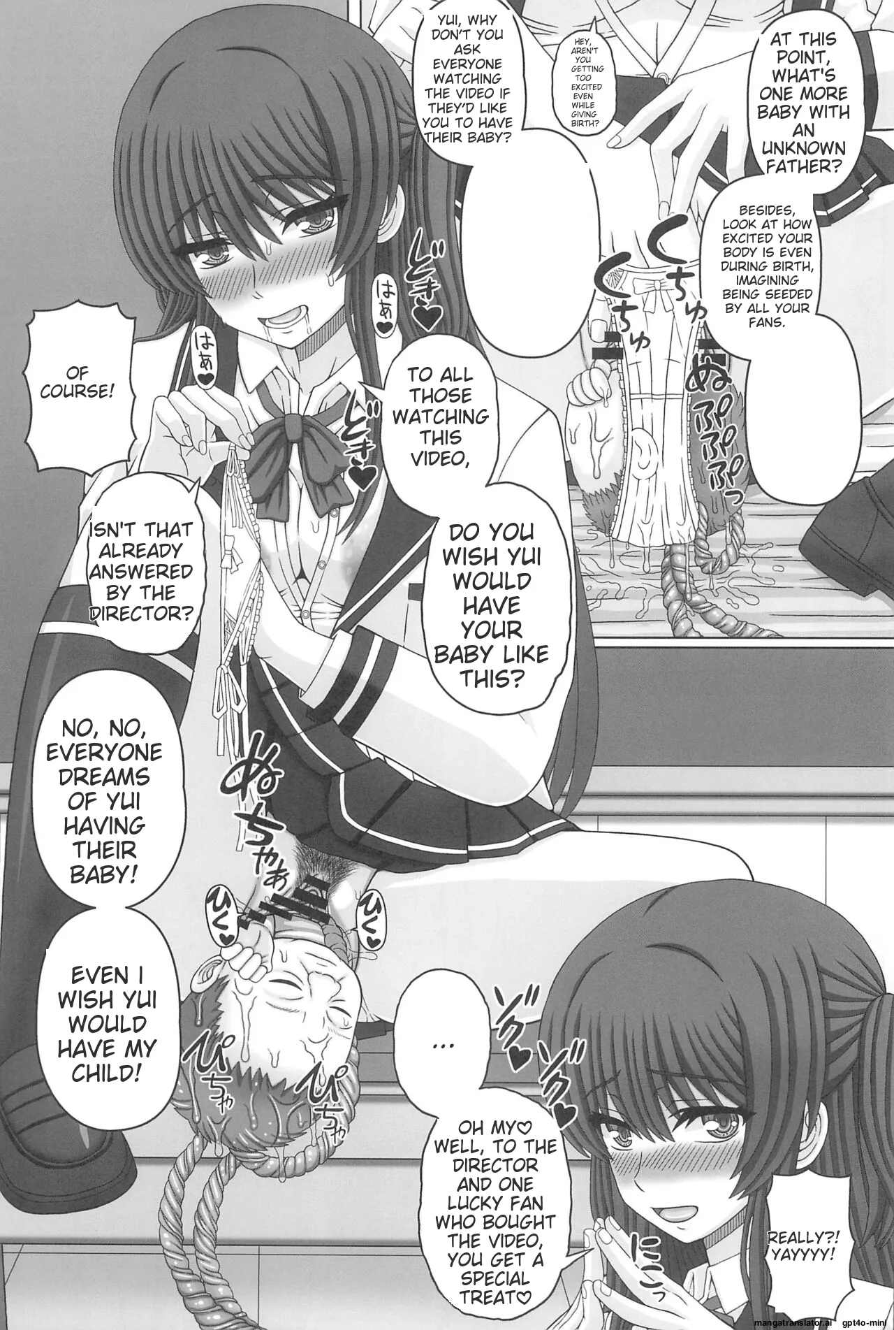 Iinchou wa Class no Ninshin Pet 4 page 28 original parody - pregnant dark nipples hentai manga - read online free