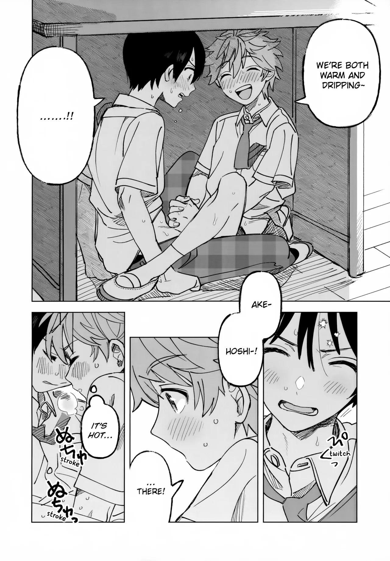 (Oretachi no X Day!!!!) [Montana (Masago)] 2-A, Houkago | 2-A, After School (Ensemble Stars!) [English] page 19 featuring subaru akehoshi ensemble stars parody - full censorship no penetration hentai manga - read online free