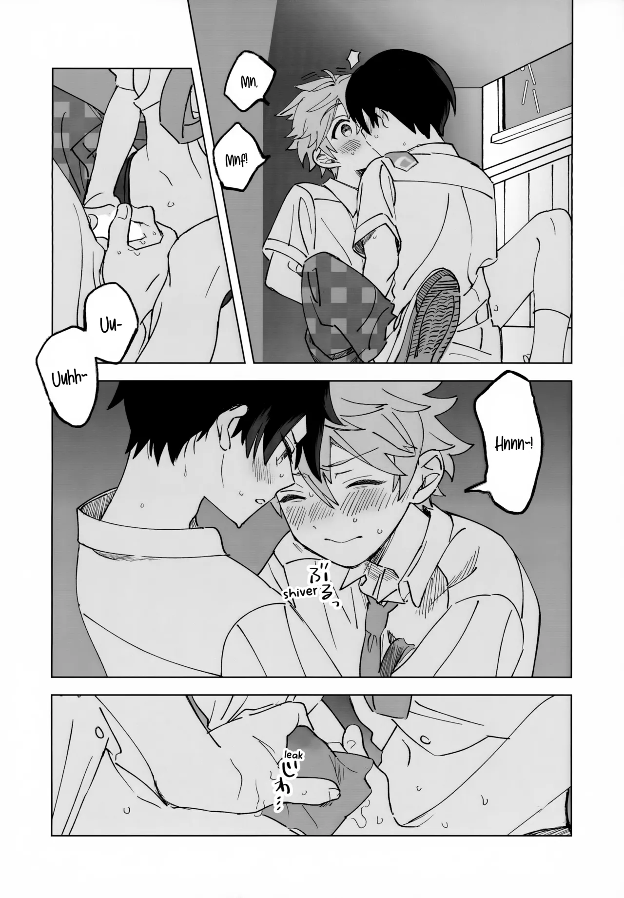 (Oretachi no X Day!!!!) [Montana (Masago)] 2-A, Houkago | 2-A, After School (Ensemble Stars!) [English] page 29 featuring subaru akehoshi ensemble stars parody - full censorship no penetration hentai manga - read online free