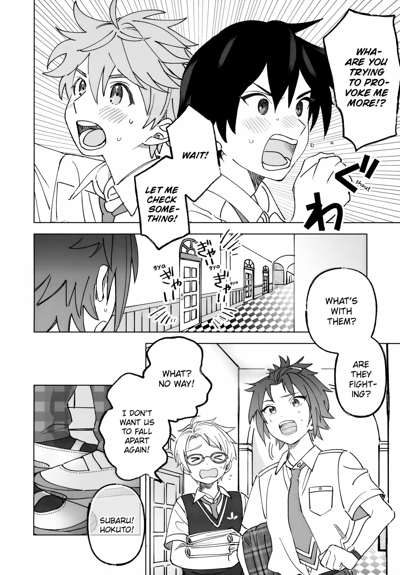 (Oretachi no X Day!!!!) [Montana (Masago)] 2-A, Houkago | 2-A, After School (Ensemble Stars!) [English] page 31 featuring subaru akehoshi ensemble stars parody - full censorship no penetration hentai manga - read online free