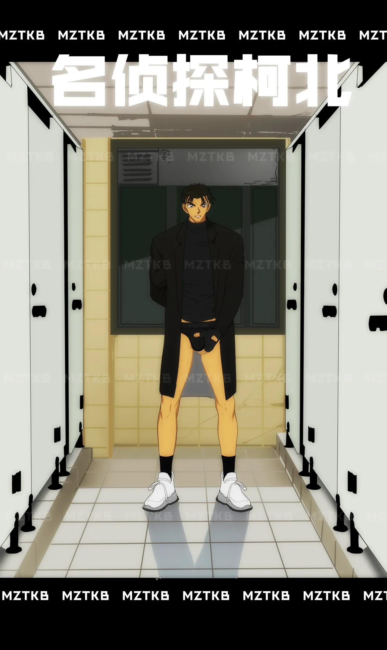 名侦探柯北 page 90 detective conan parody - dark skin males only hentai manga - read online free