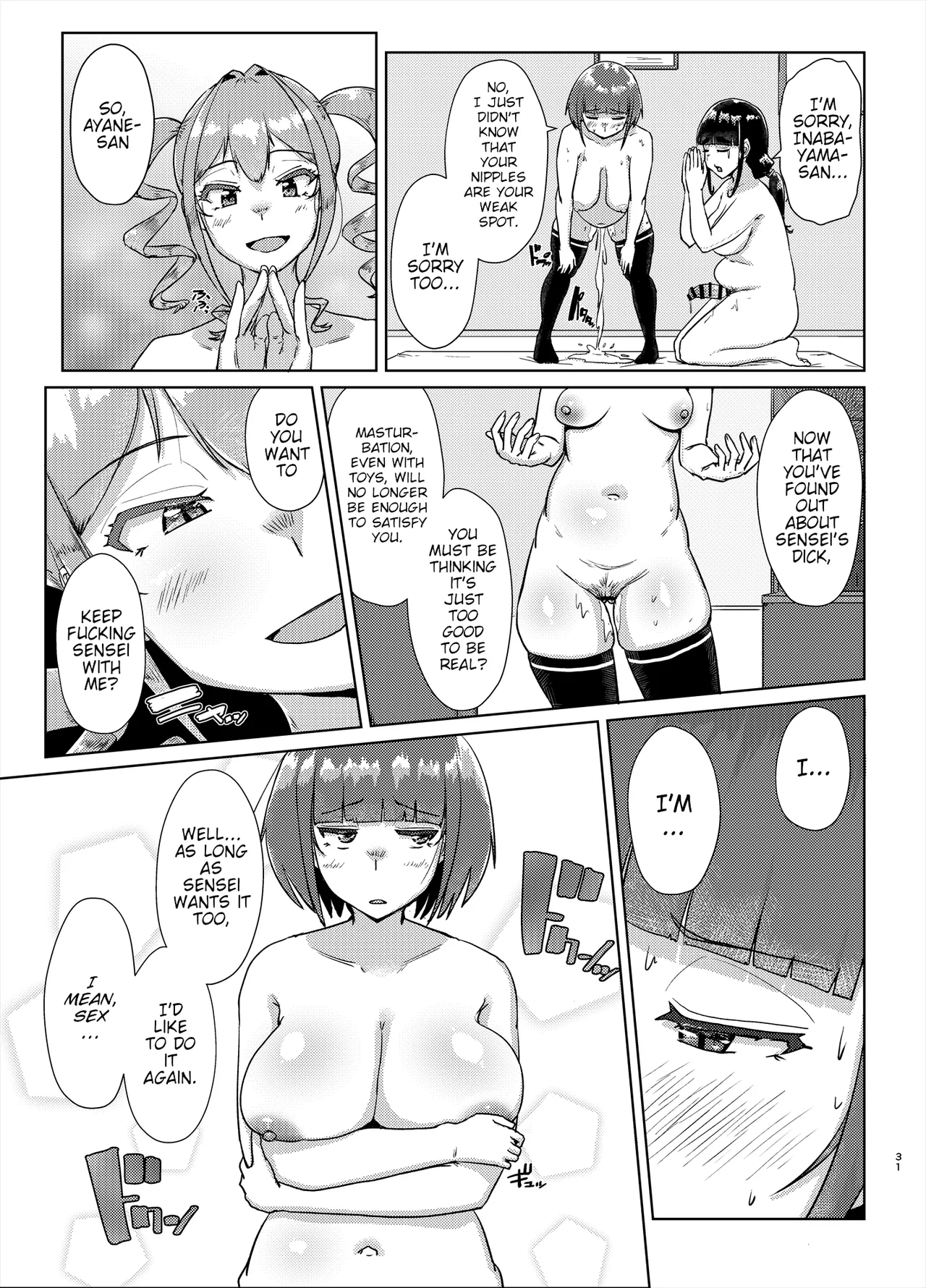 Sensei no Ochinchin, Watakushi ni Bussashite Kudasaimashi! 2 | I Want You to Plow Me With Your Dick, Sensei! Part 2 - Page 30