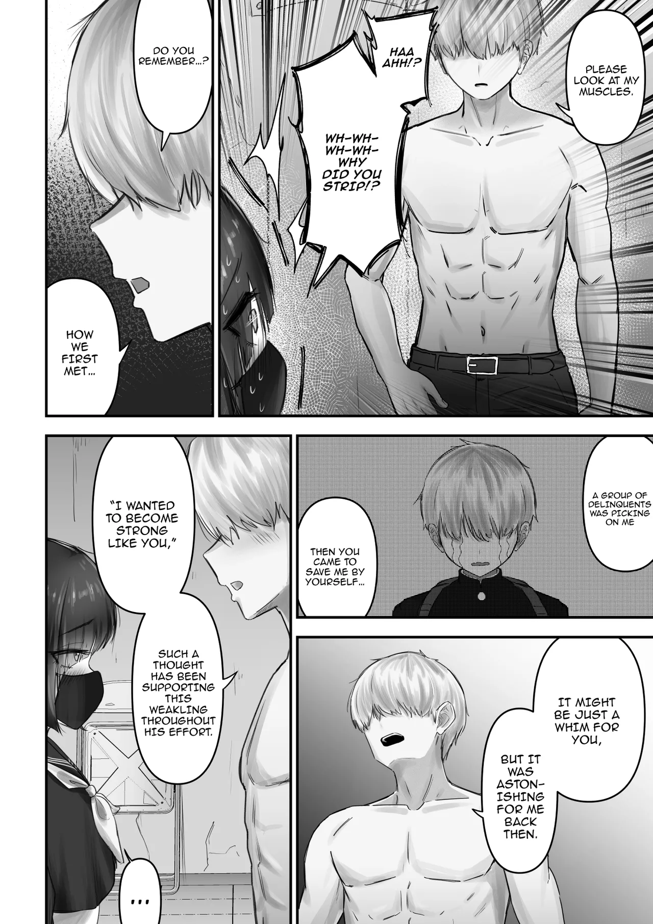 [Fuwatani] Pashiri-kun no Koto ga Suki na Furyou-chan no Hanashi | A Story About A Delinquent Girl Who Likes Her Gofer [English] {Doujins.com} page 11 original parody - sole female sole male hentai manga - read online free