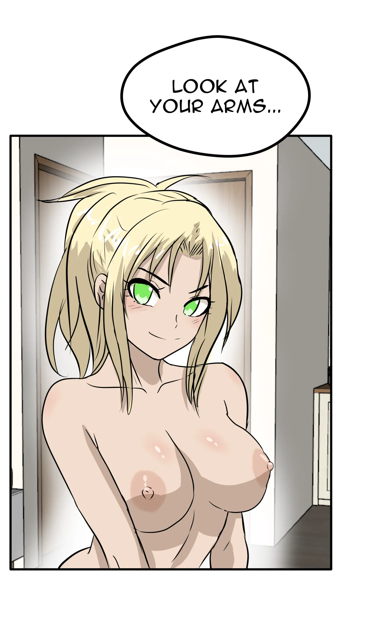 Alex and Danny's Weight Training Mishap! FINAL page 121 original parody - yuri kissing hentai manga - read online free