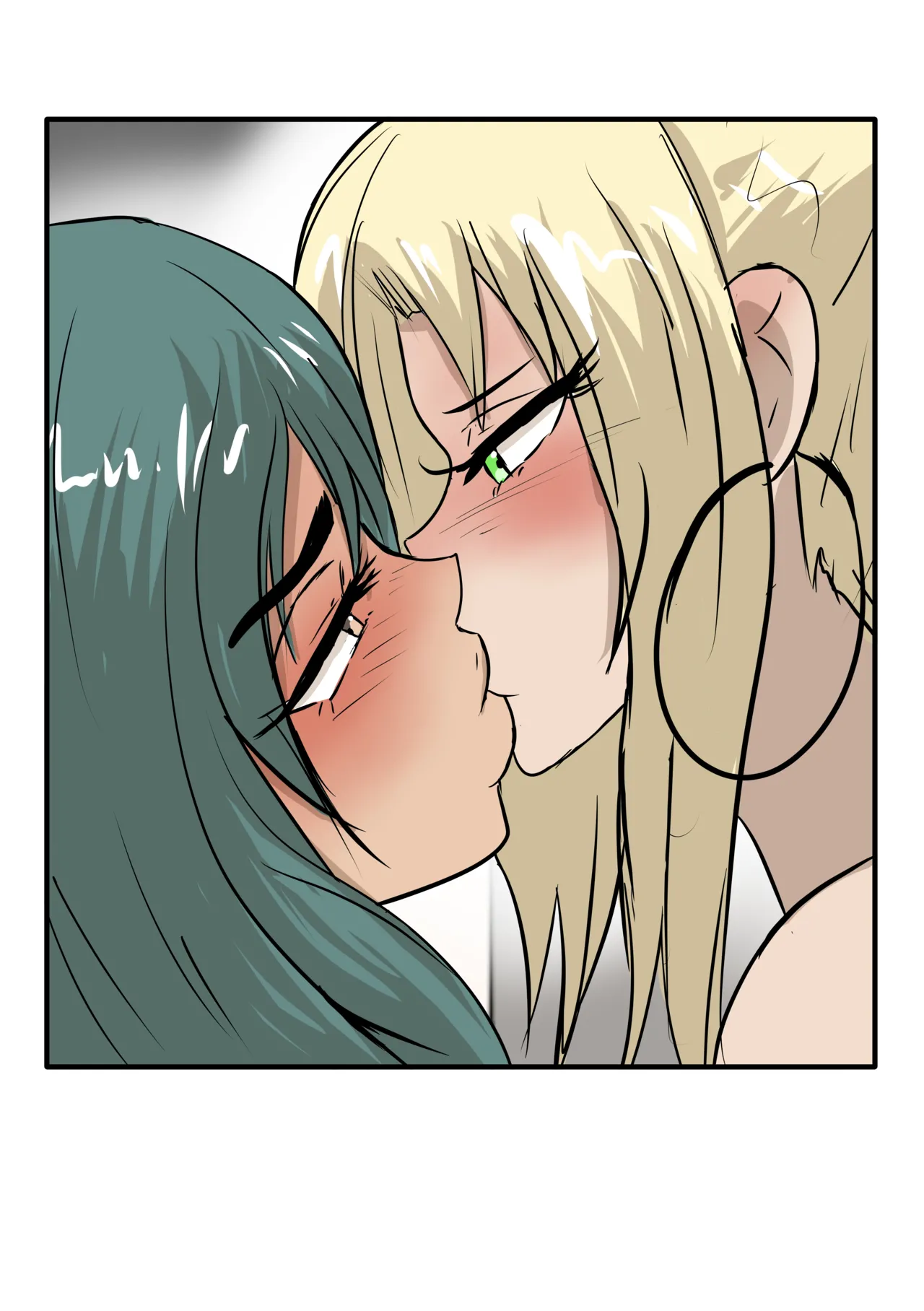 Alex and Danny's Weight Training Mishap! FINAL page 151 original parody - yuri kissing hentai manga - read online free