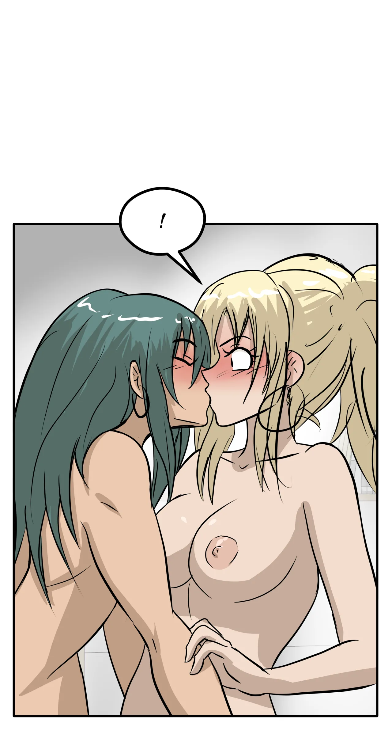 Alex and Danny's Weight Training Mishap! FINAL page 193 original parody - yuri kissing hentai manga - read online free