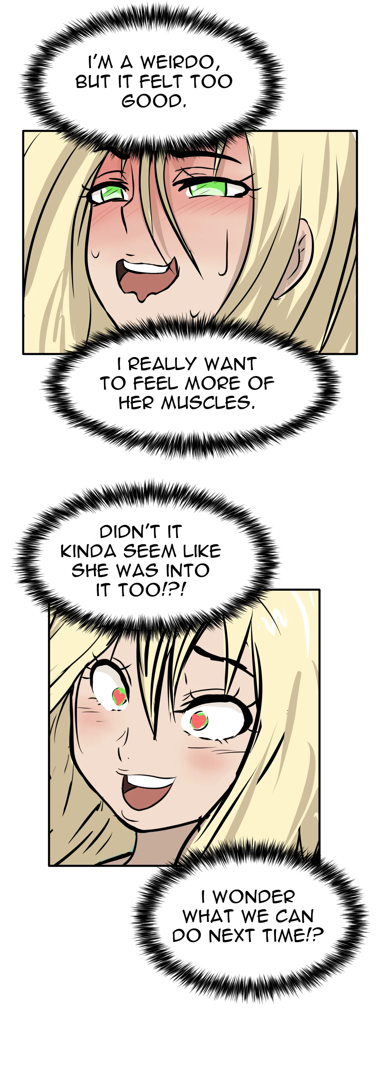 Alex and Danny's Weight Training Mishap! FINAL page 42 original parody - yuri kissing hentai manga - read online free
