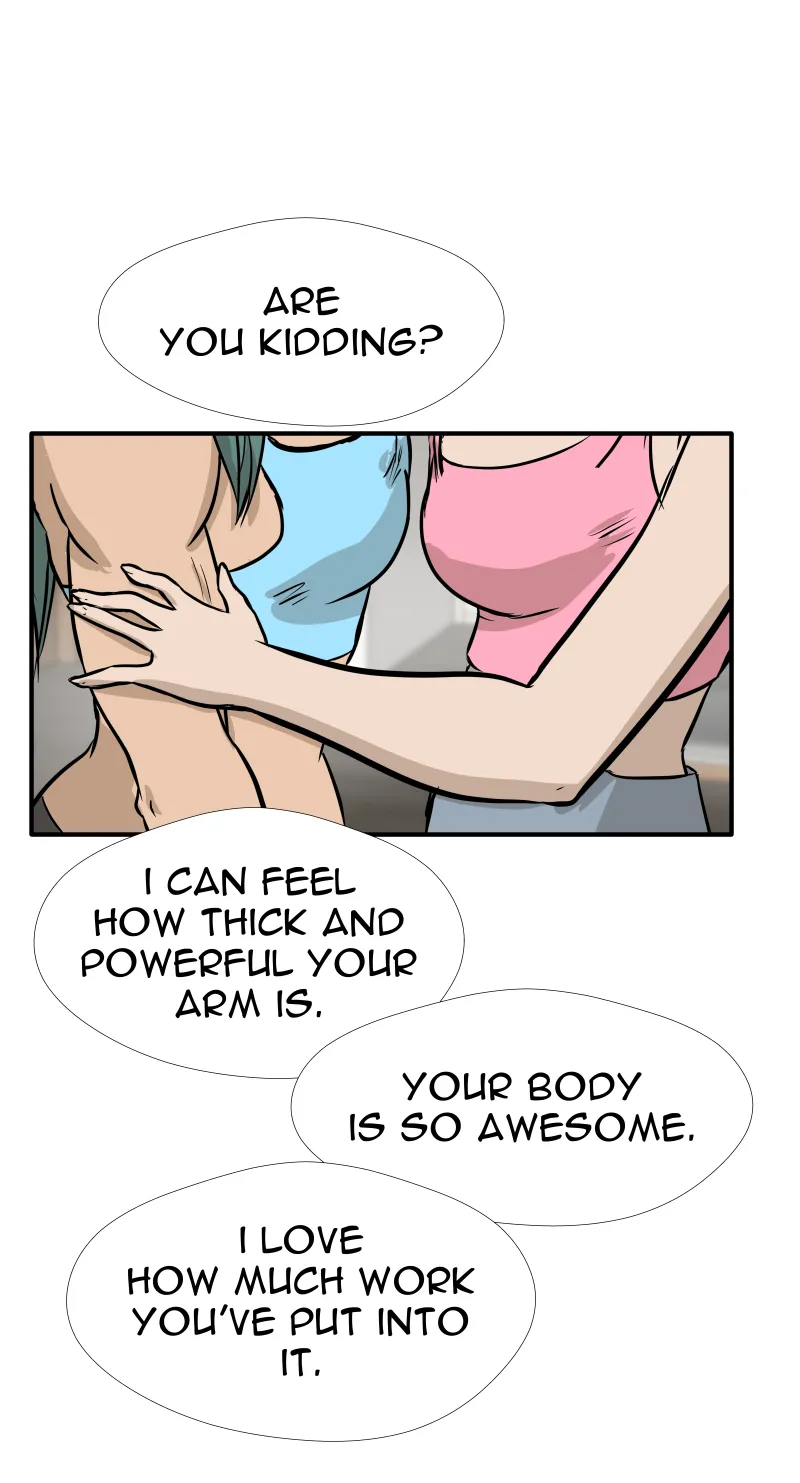 Alex and Danny's Weight Training Mishap! FINAL page 72 original parody - yuri kissing hentai manga - read online free
