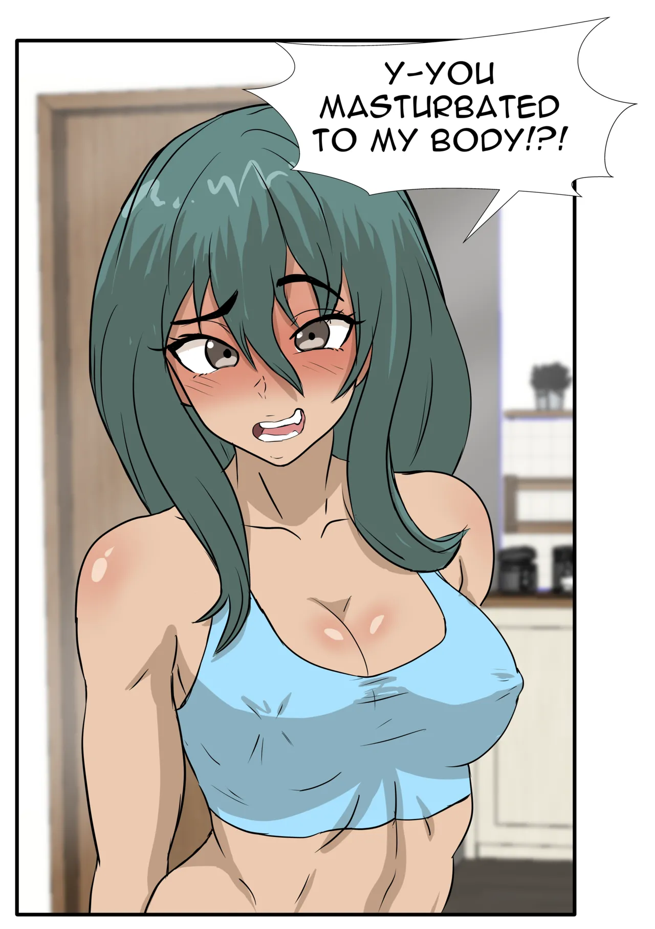 Alex and Danny's Weight Training Mishap! FINAL page 83 original parody - kissing females only hentai manga - read online free