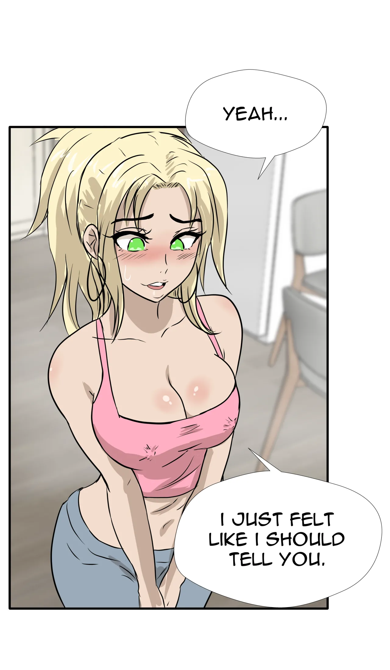 Alex and Danny's Weight Training Mishap! FINAL page 84 original parody - yuri kissing hentai manga - read online free