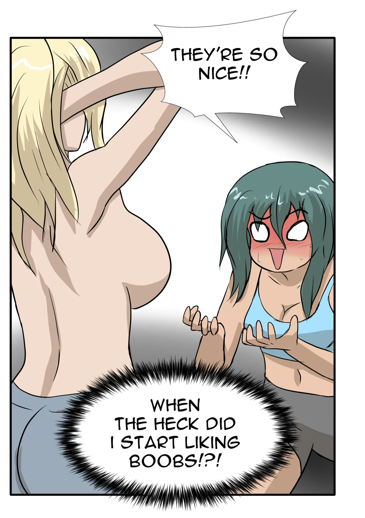 Alex and Danny's Weight Training Mishap! FINAL page 96 original parody - kissing females only hentai manga - read online free