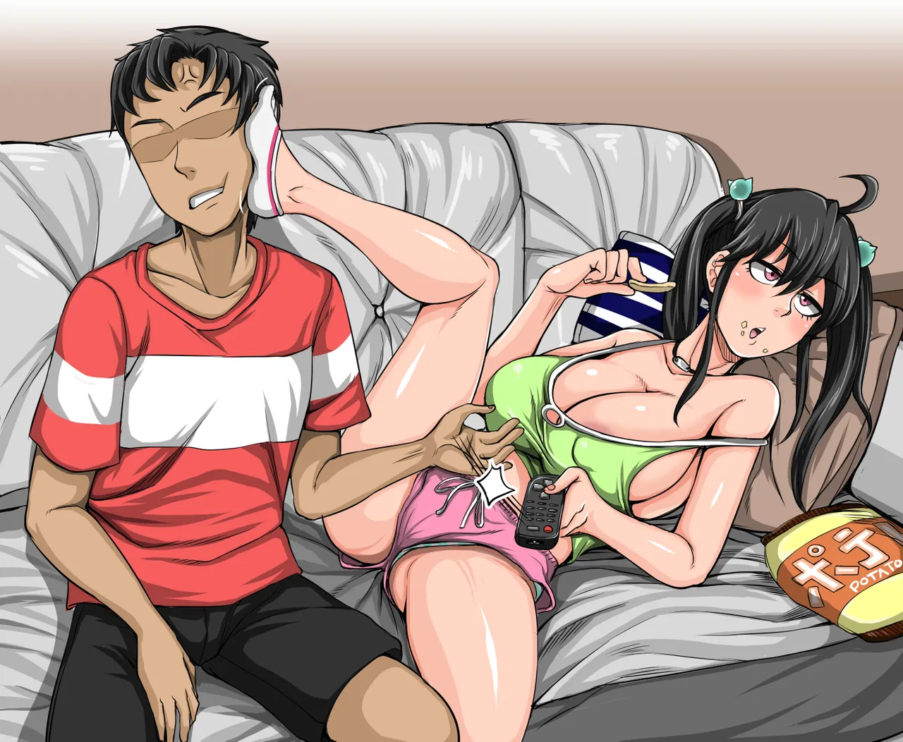 Mukatsuku Imouto wa Chanto Shikaranakucha 1-35 Matome page 75 original parody - sole female sole male hentai manga - read online free