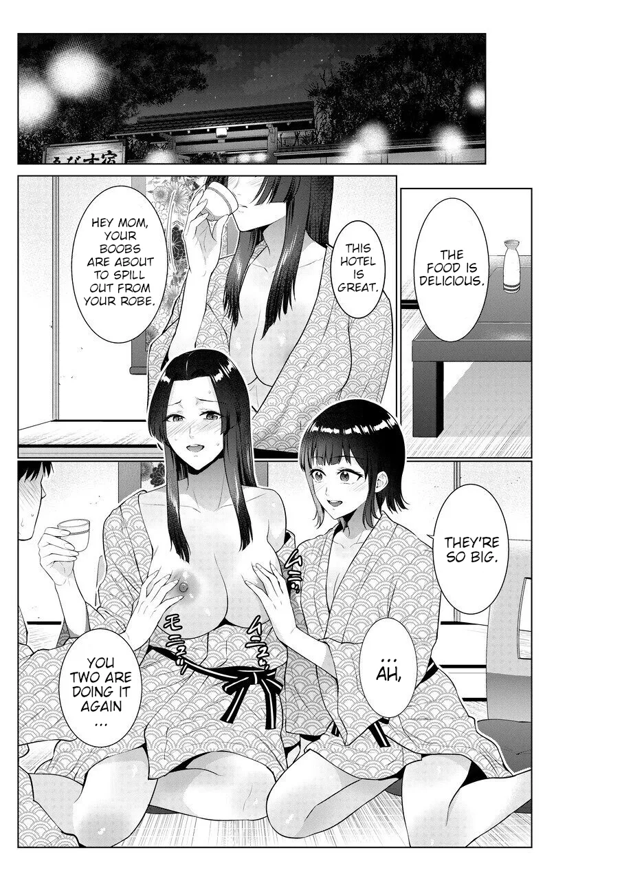 Ryokan de Oyakodon | Sex with Mother and Sister at a Ryokan page 16 original parody - handjob milf hentai manga - read online free