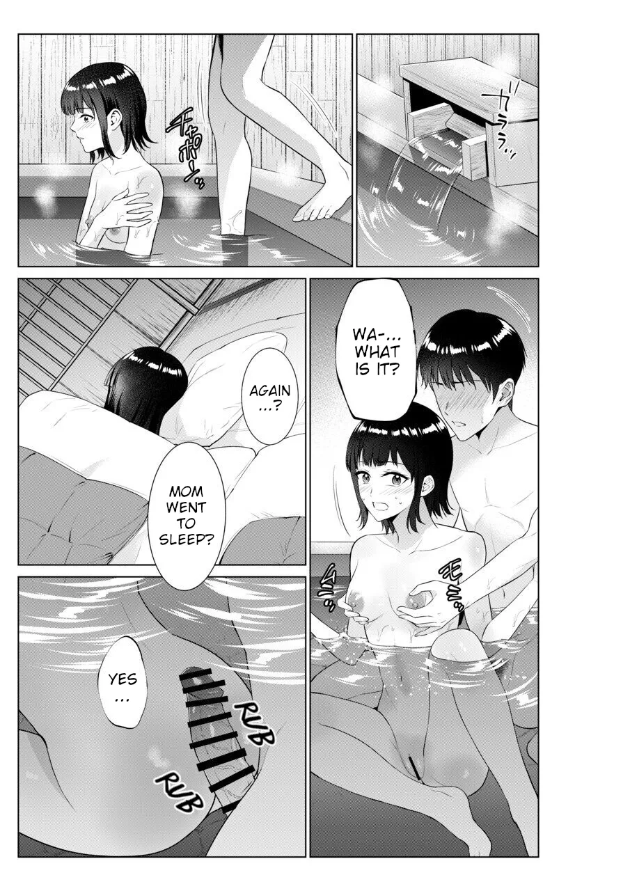 Ryokan de Oyakodon | Sex with Mother and Sister at a Ryokan page 34 original parody - sole male nakadashi hentai manga - read online free