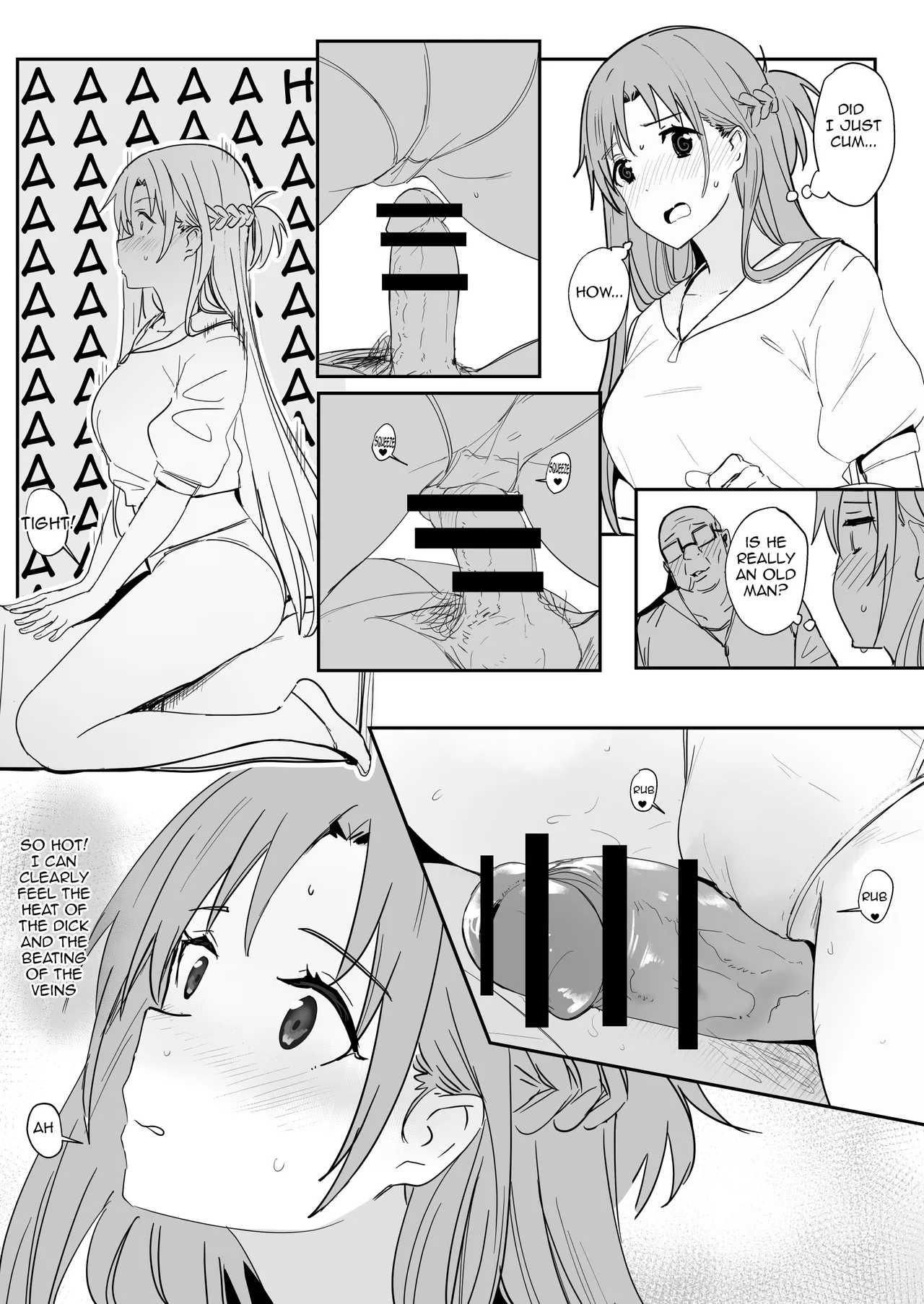 Asuna SP page 17 featuring asuna yuuki sword art online parody - sole female sole male hentai manga - read online free