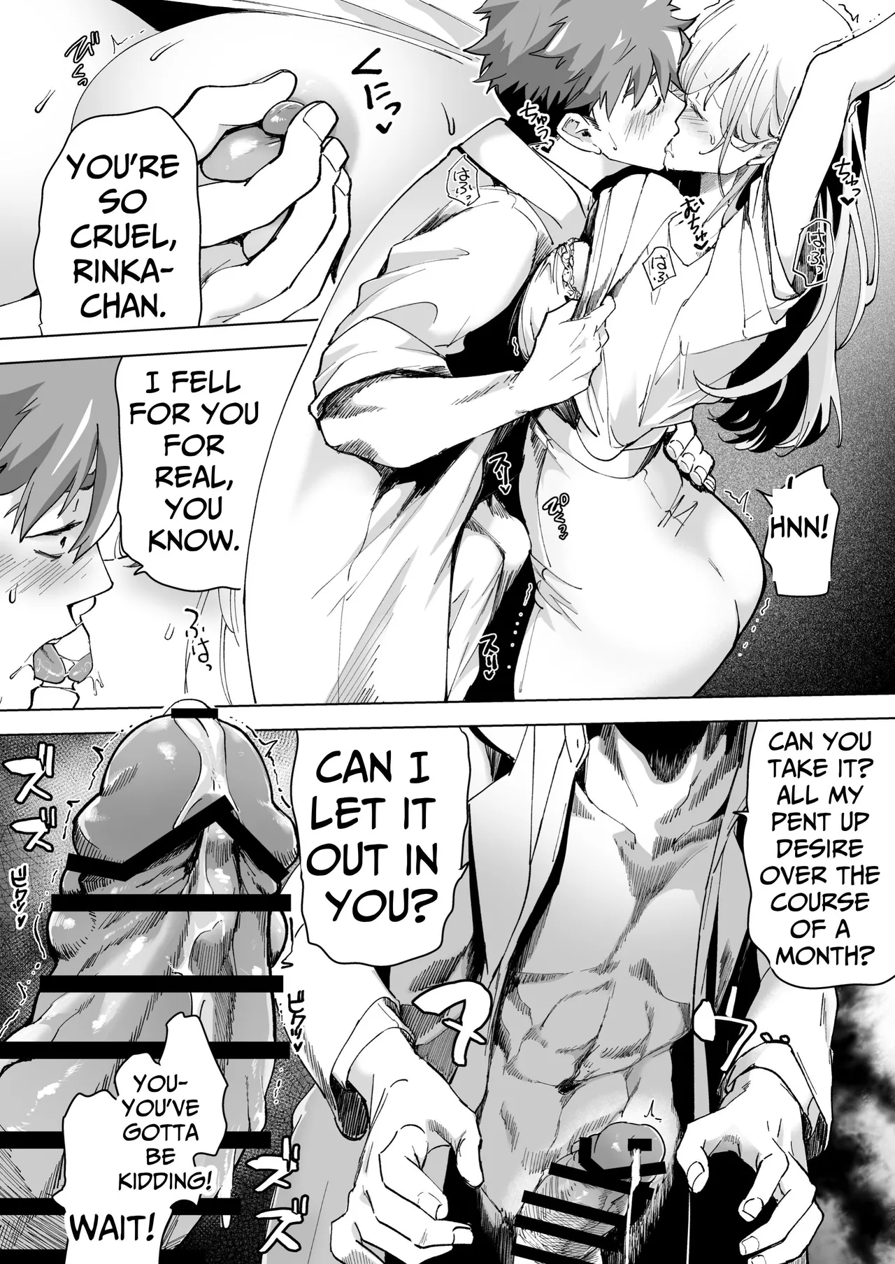 [Face Look Ponpon (Mogiri Ochigi)] Ai Gangu no Onna ~Tokumei Kaihatsu-bu no Otoko Futari ni Gangu ni Sarete Rinri ga Houkai~ | Turned into a Sex Toy?! Goodbye Morals!! Product Testing for the Secret R&D Department [English] [Kabedon] page 108 original parody - big breasts mmf threesome hentai manga - read online free